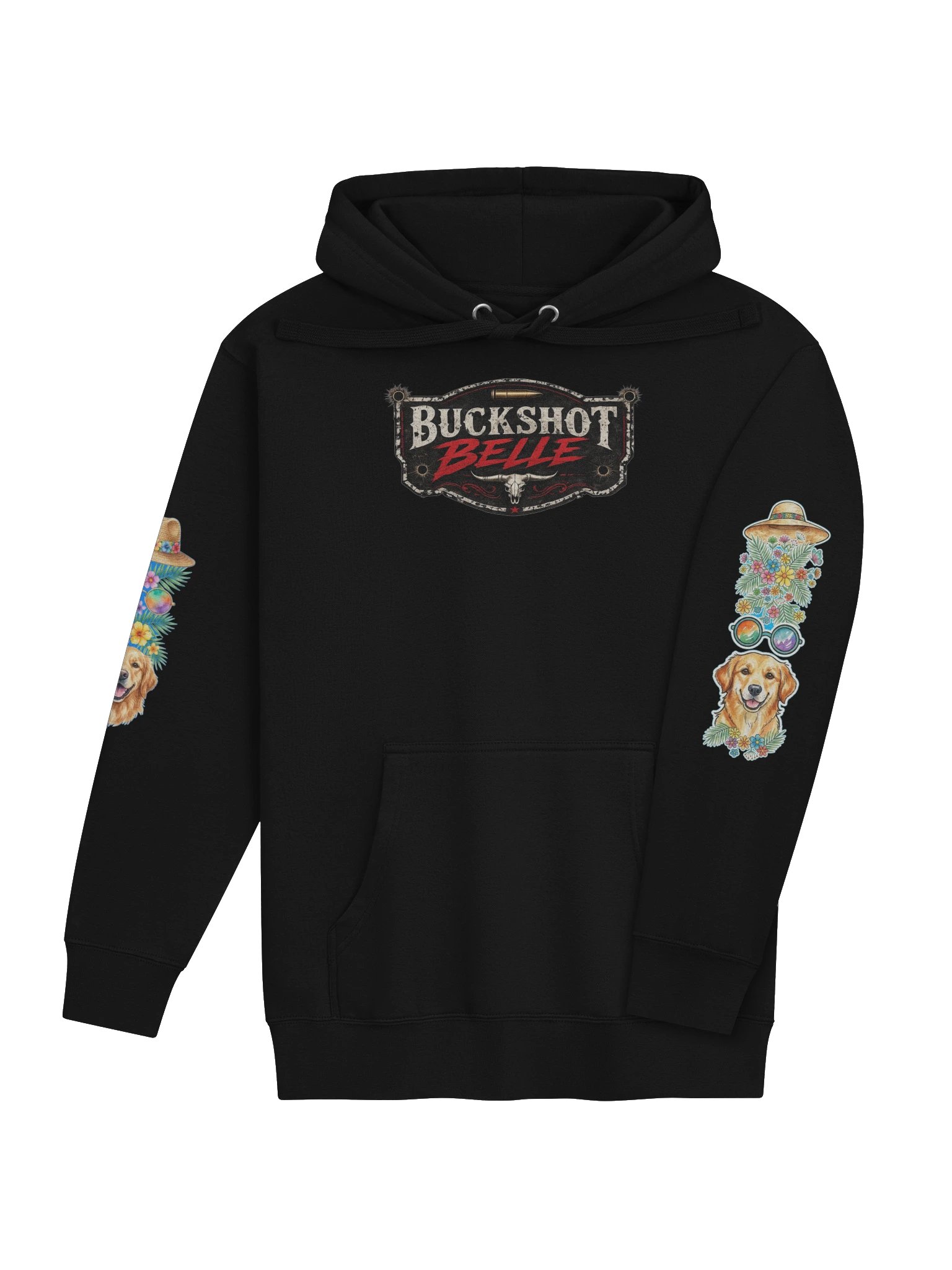 Buckshot Belle Premium Hoodie (Red) product image (13)