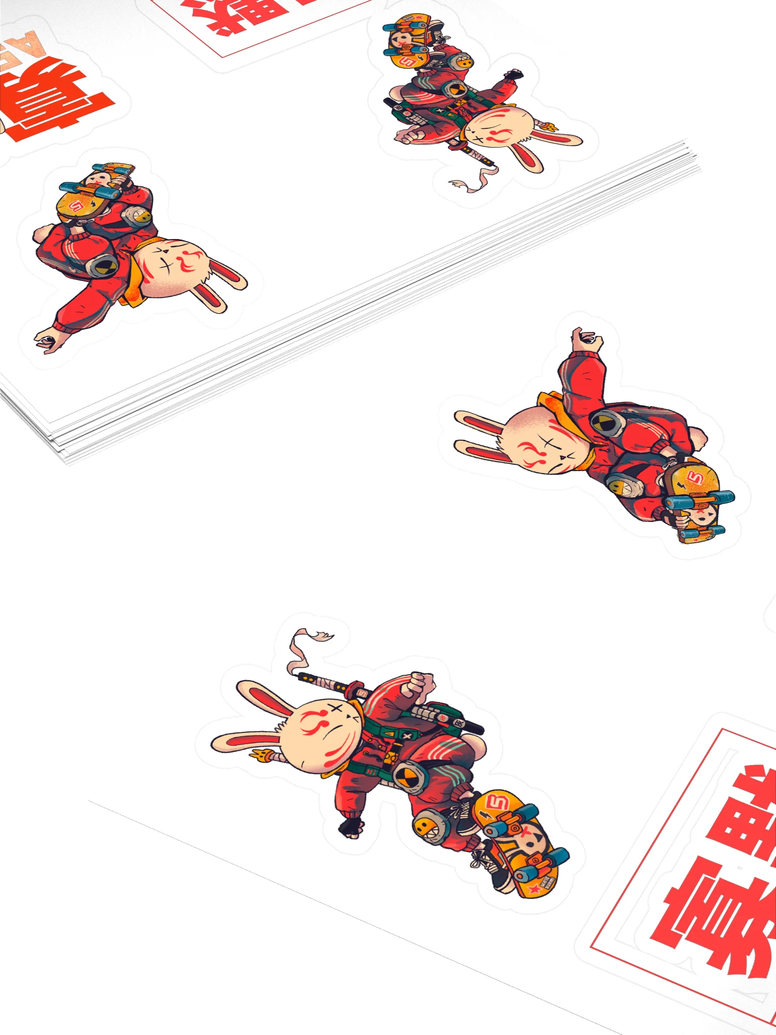 Silent Ash Sticker Sheet product image (4)
