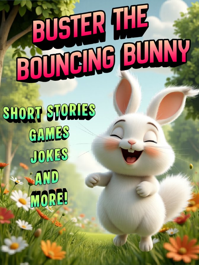 Buster the Bouncing Bunny Activity Book | Short Stories, Jokes, Puzzles (Digital Download) product image (1)
