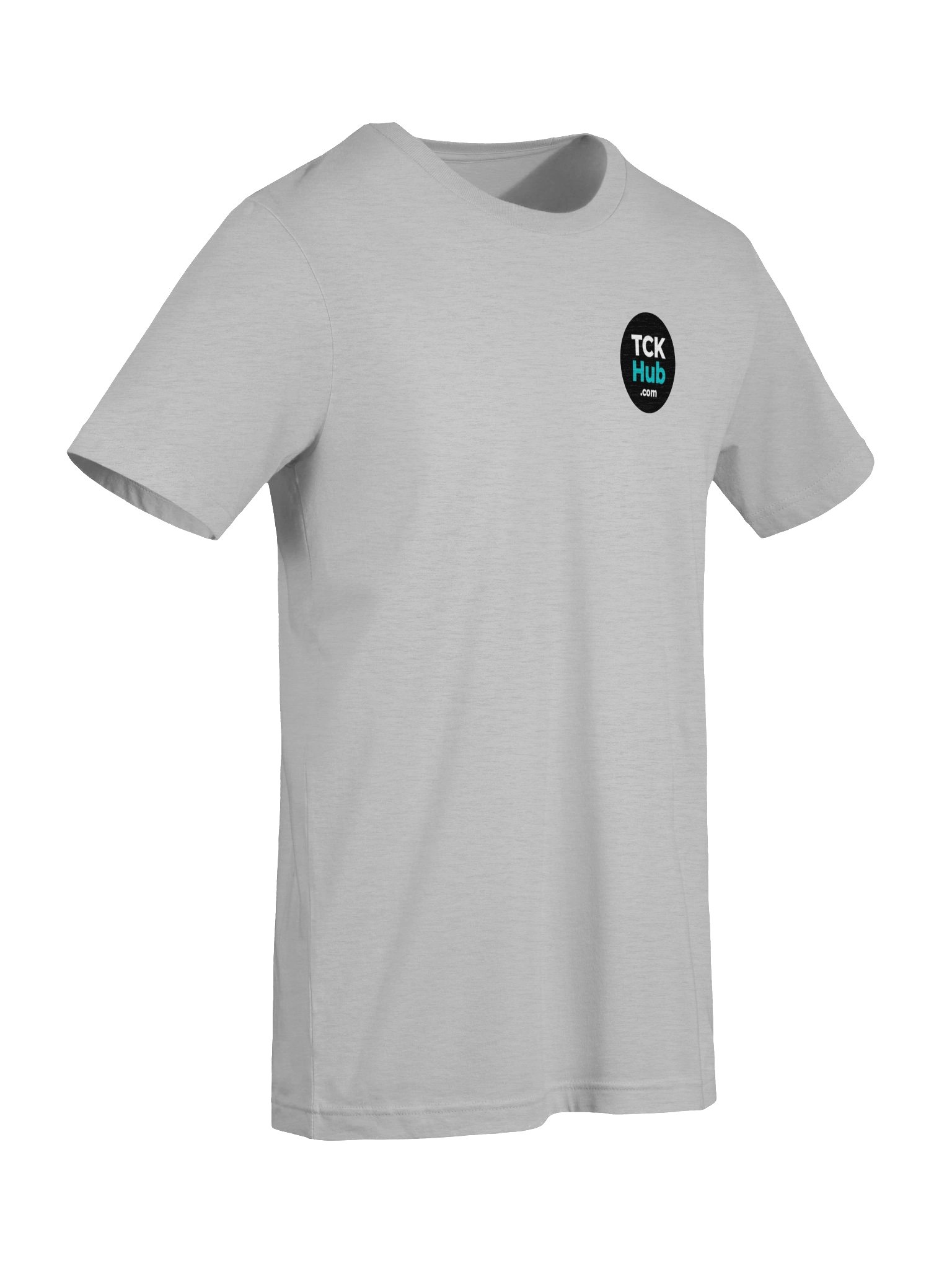 TCK Hub Round Logo Tee, Left Chest (Black Badge) product image (19)