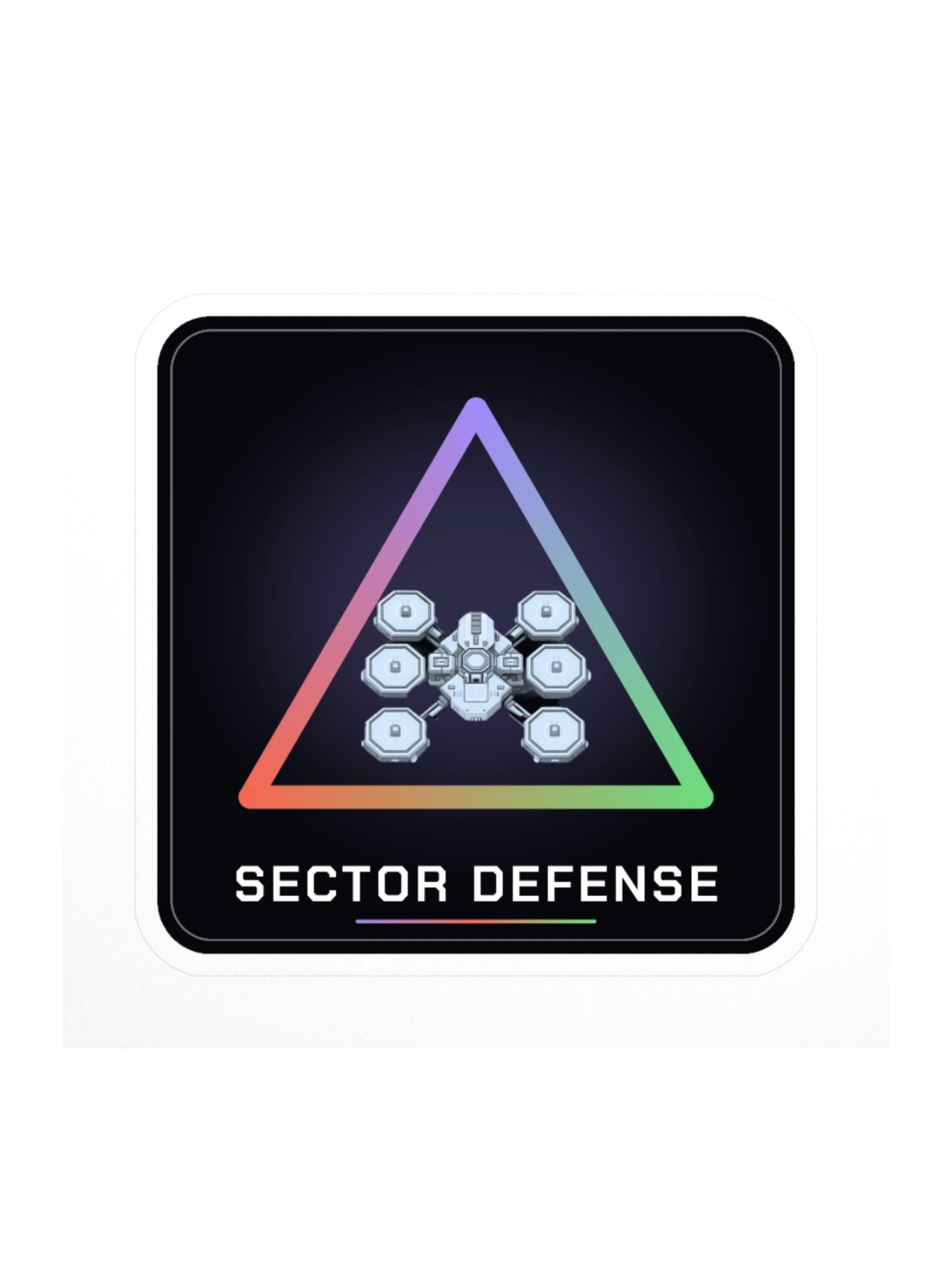 Sector Defense Logo Sticker product image (1)