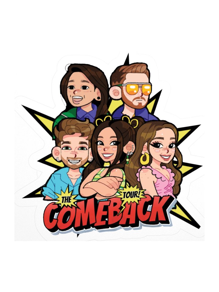 The Comeback Tour Sticker product image (1)