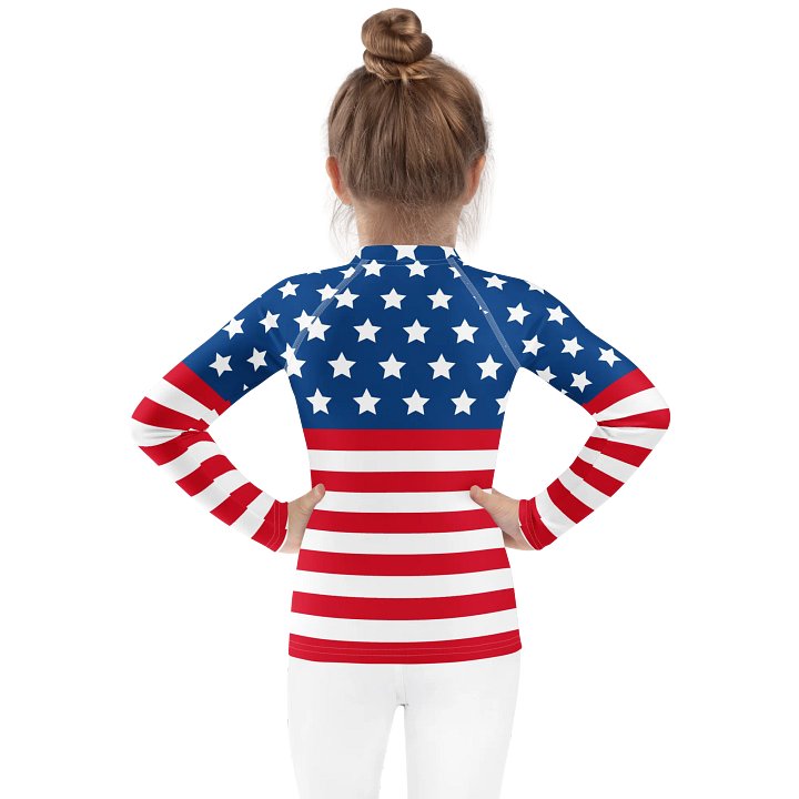 Stars & Stripes Kids Rash Guard product image (2)