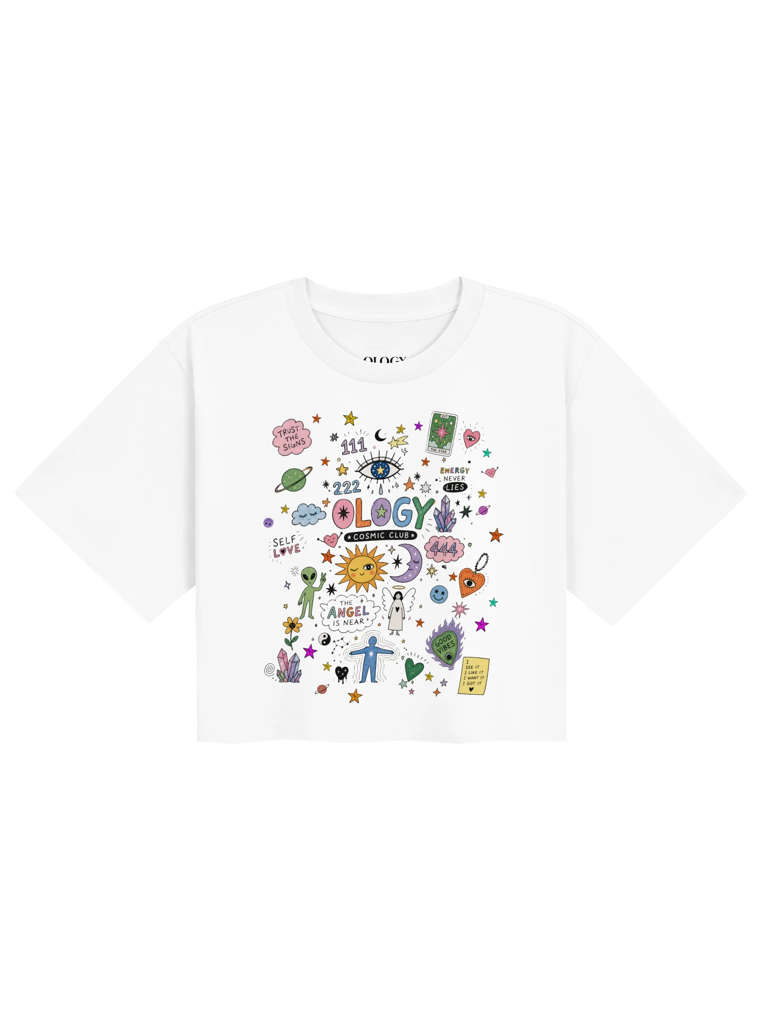 The Cosmic Club World Crop Top product image (1)