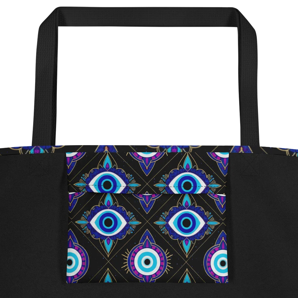 Evil Eye Protection -All-Over Tote Bag product image (2)