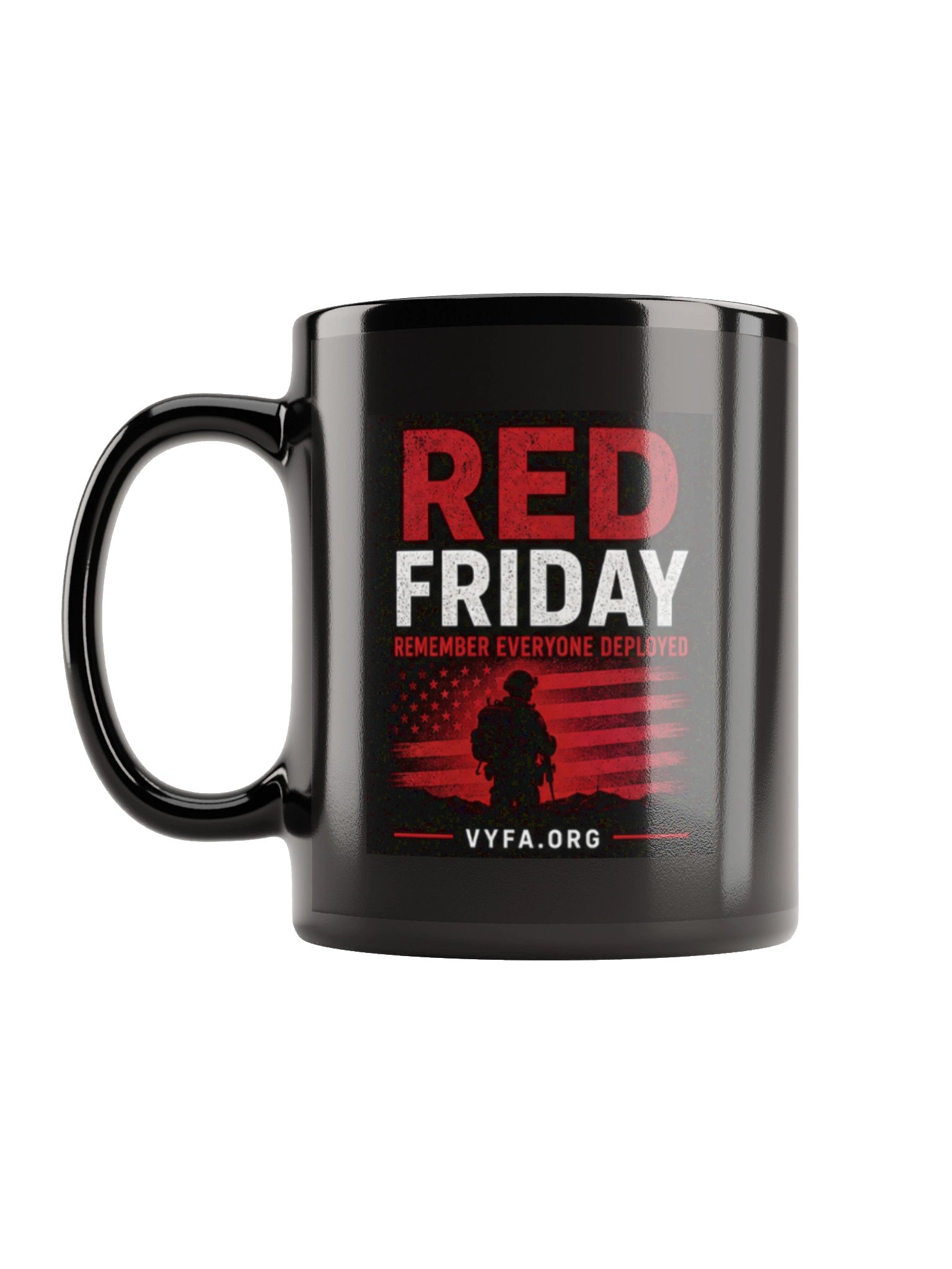BOLD RED FRIDAY Remembrance Mug — VYFA product image (1)