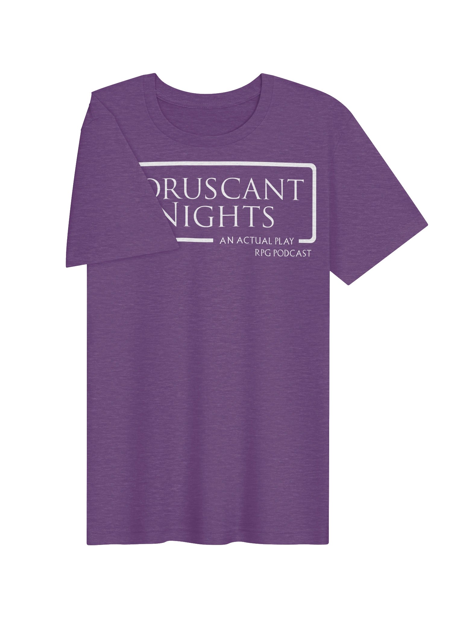 Coruscant Nights – White Logo Tee product image (3)