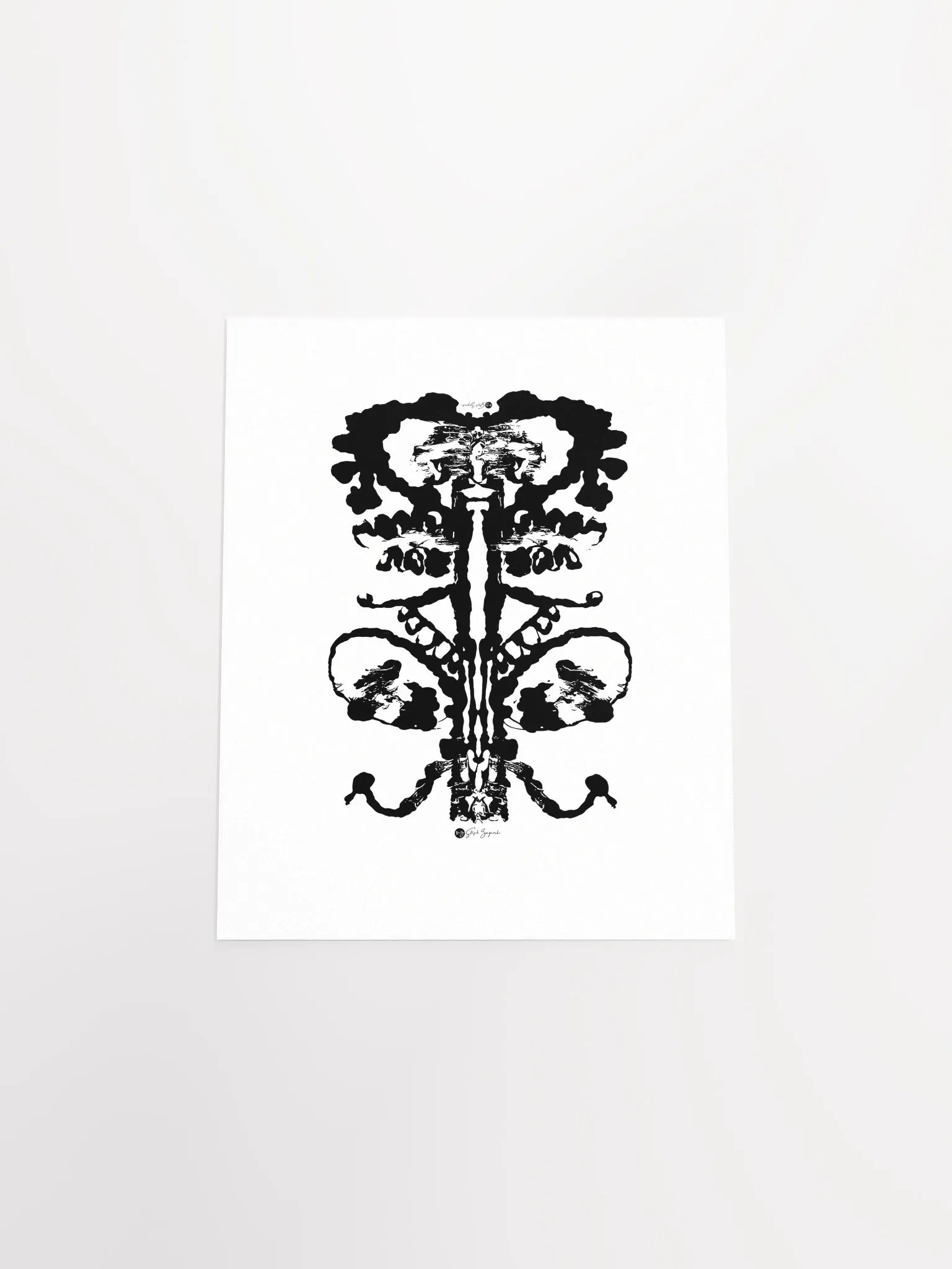 SANDMAN | Inkblot Print | 8x10" product image (4)