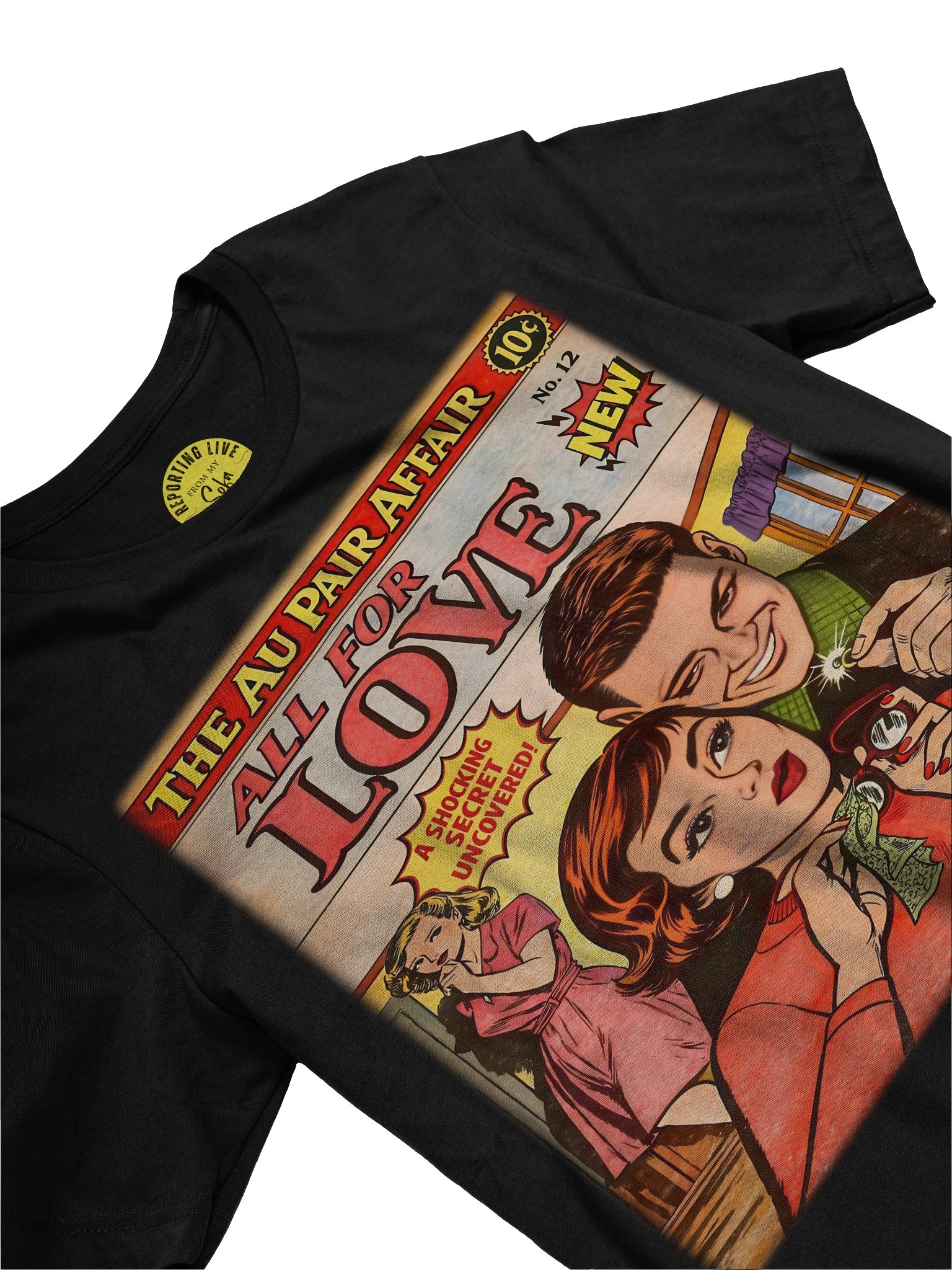The Au Pair Affair Vintage Comic T-Shirt product image (3)