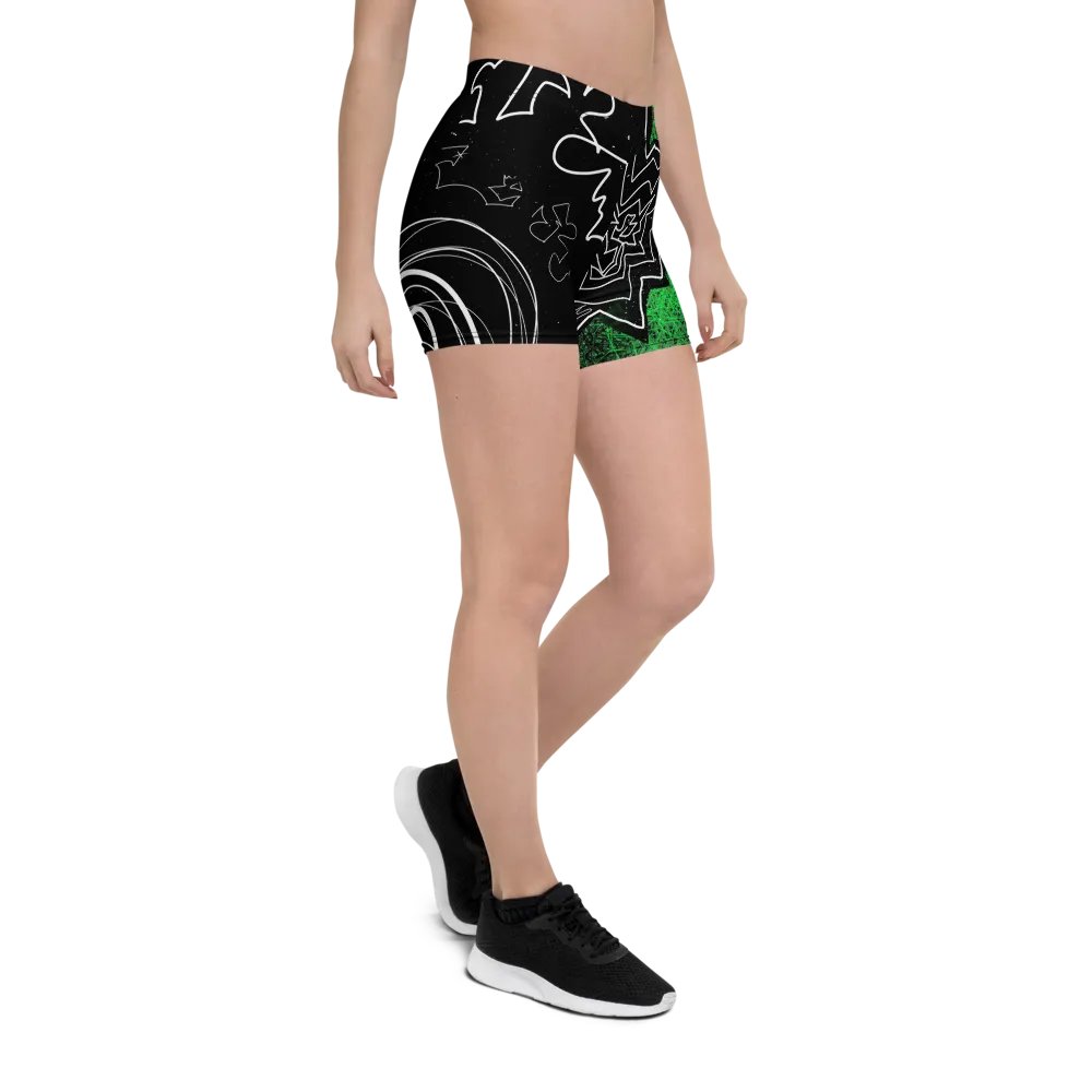 Slimey Scribble Shorts product image (6)