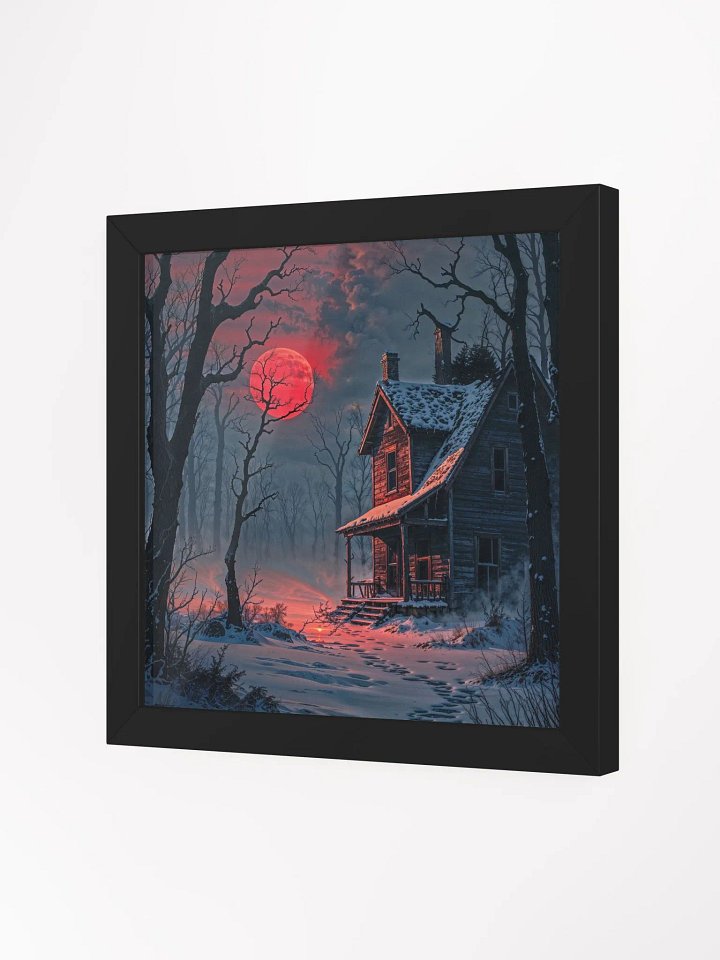 Crimson Moonlight Framed Print product image (9)