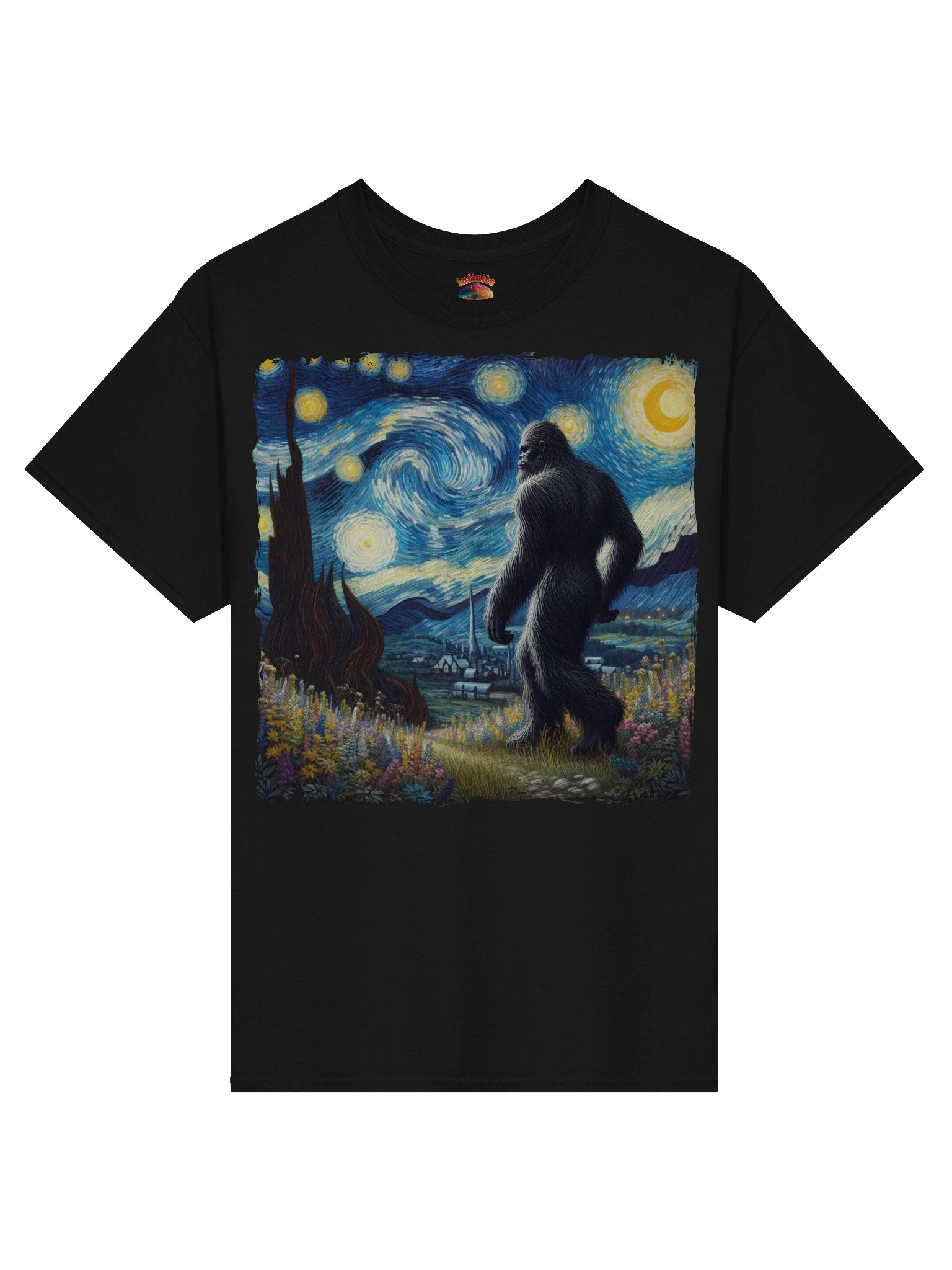 BIG FOOT STARRY NIGHT T-SHIRT product image (13)