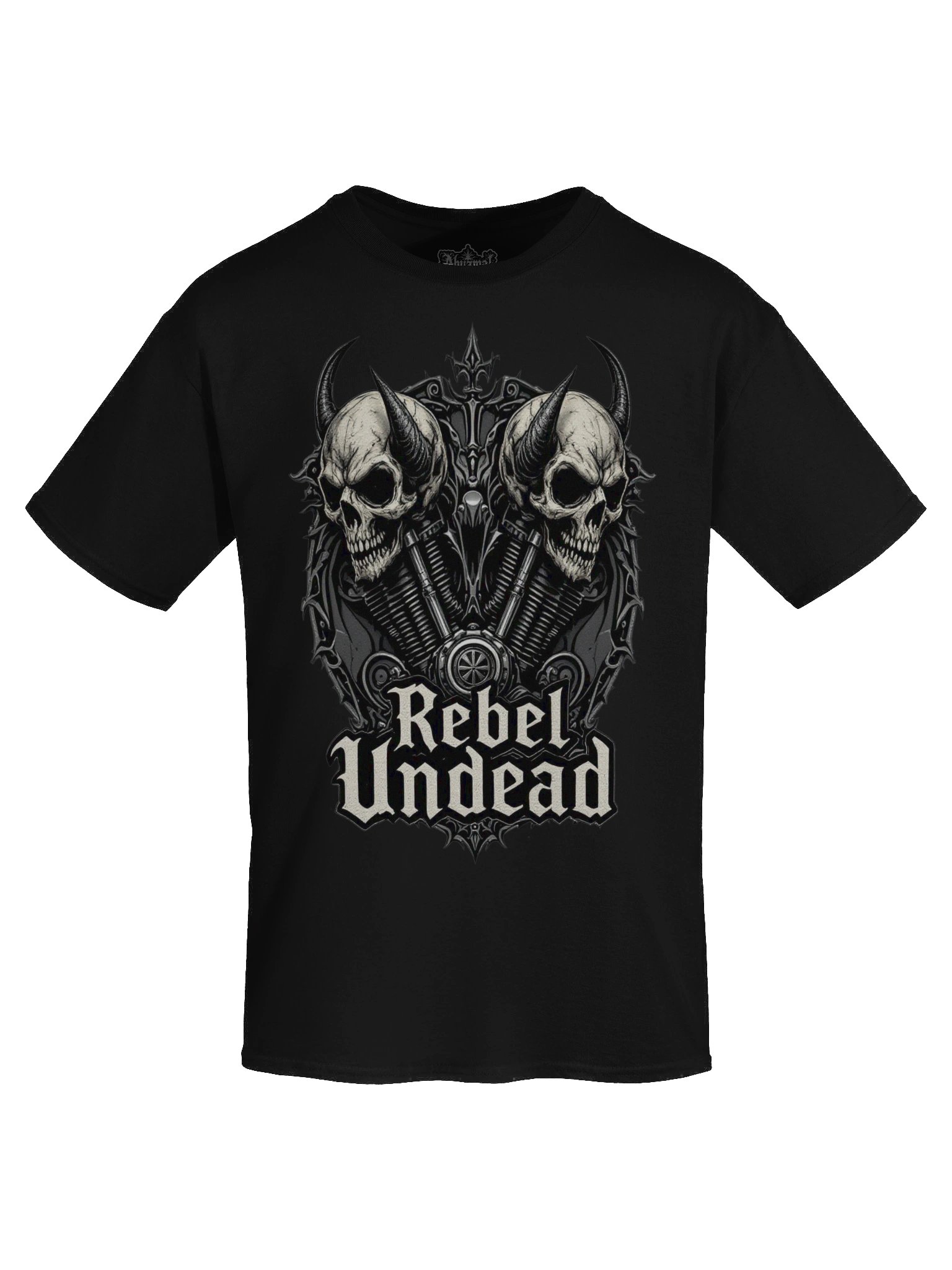 Rebel Undead V-Twin Terror T-Shirt product image (45)