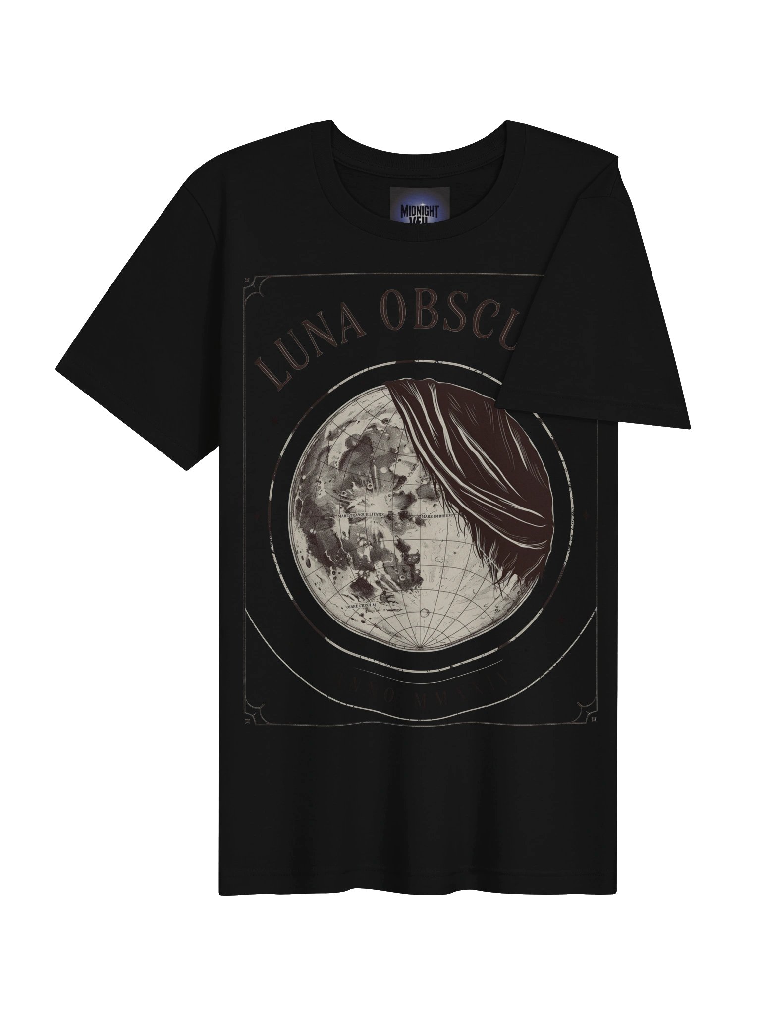 Luna Obscura Moon Veil T-Shirt product image (38)