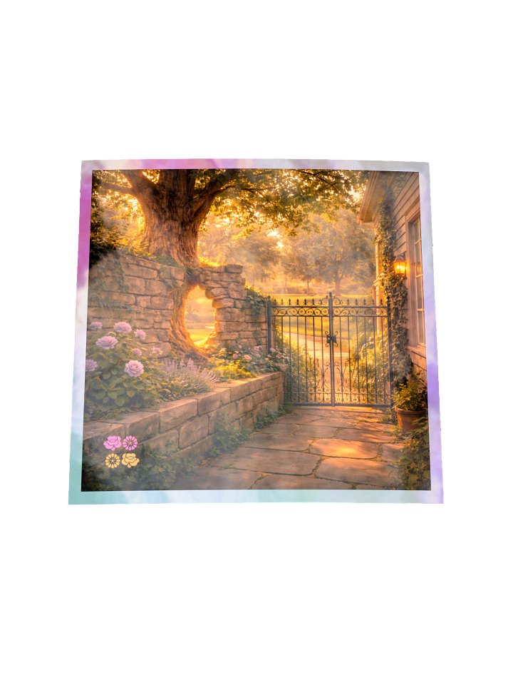 Secret Garden Holographic Sticker product image (1)