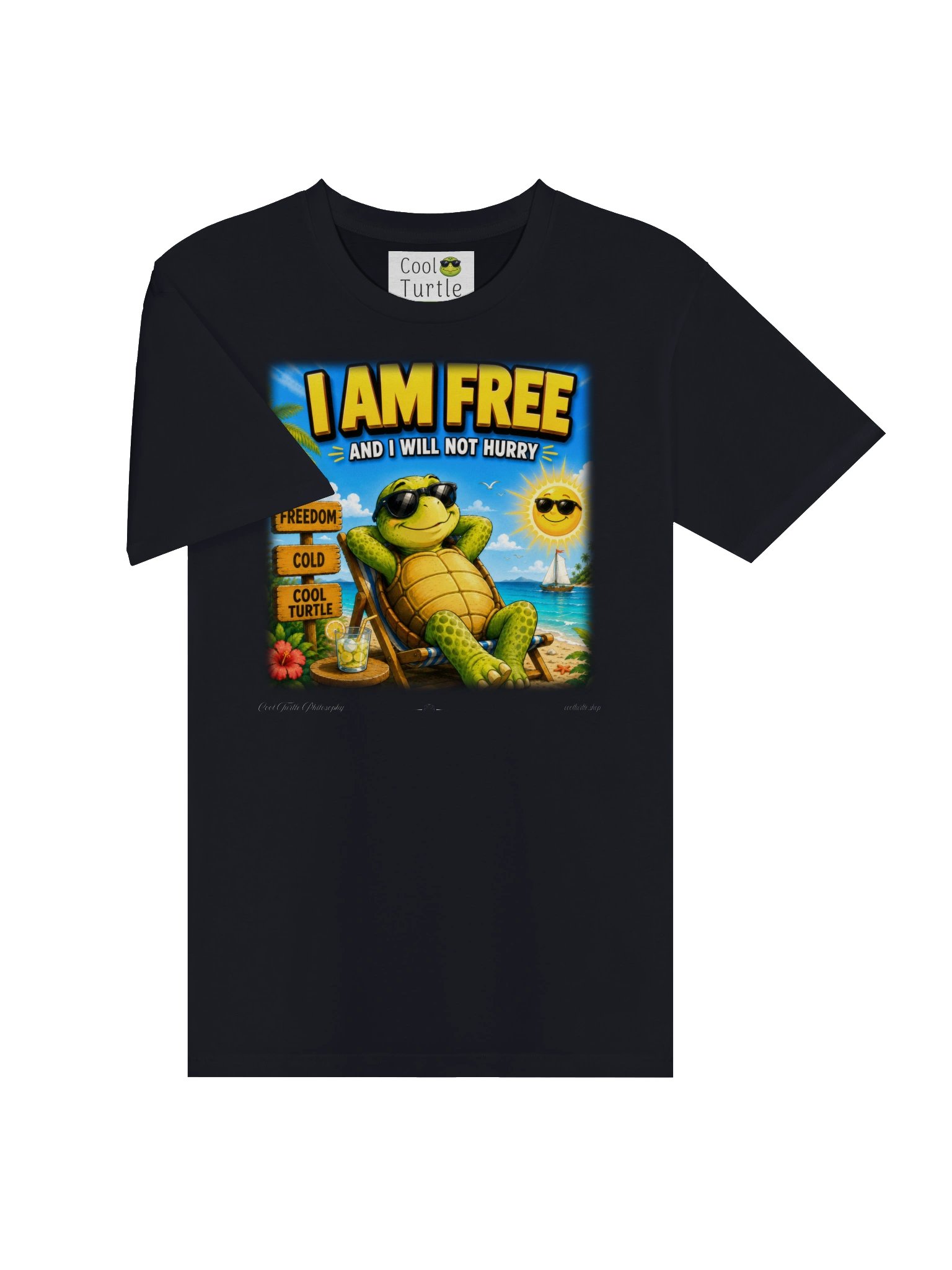 I AM FREE — AS Colour 5001T Premium T-Shirt product image (2)
