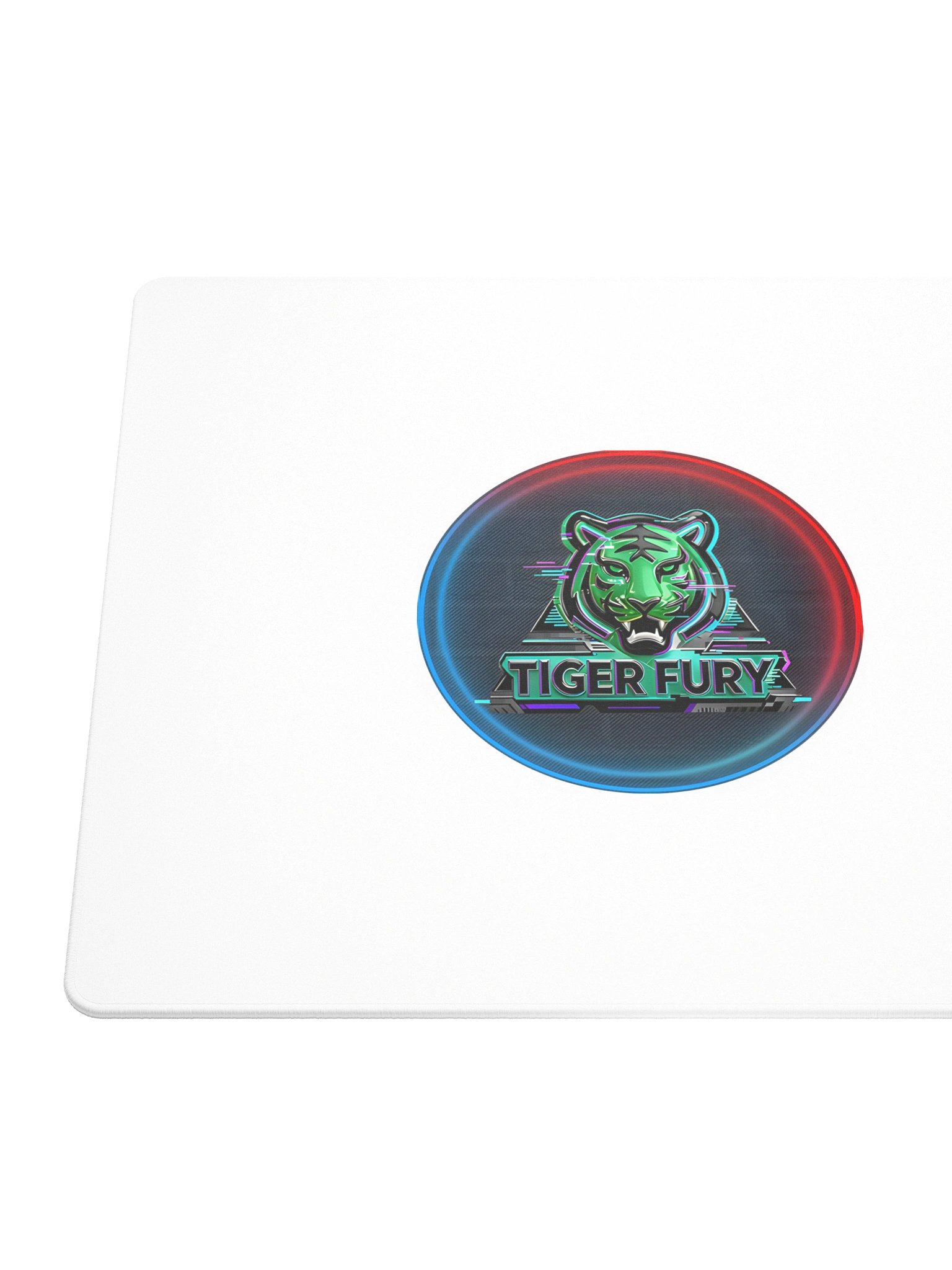 Tiger Fury Neon Gaming Mouse Pad product image (4)