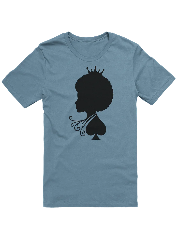 Poised Princess Crowned Afro Silhouette Tee product image (1)
