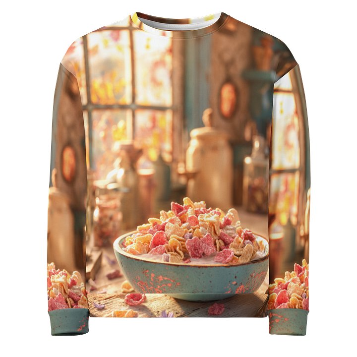 The "Morning Ritual" All-Over Print Sweatshirt product image (1)
