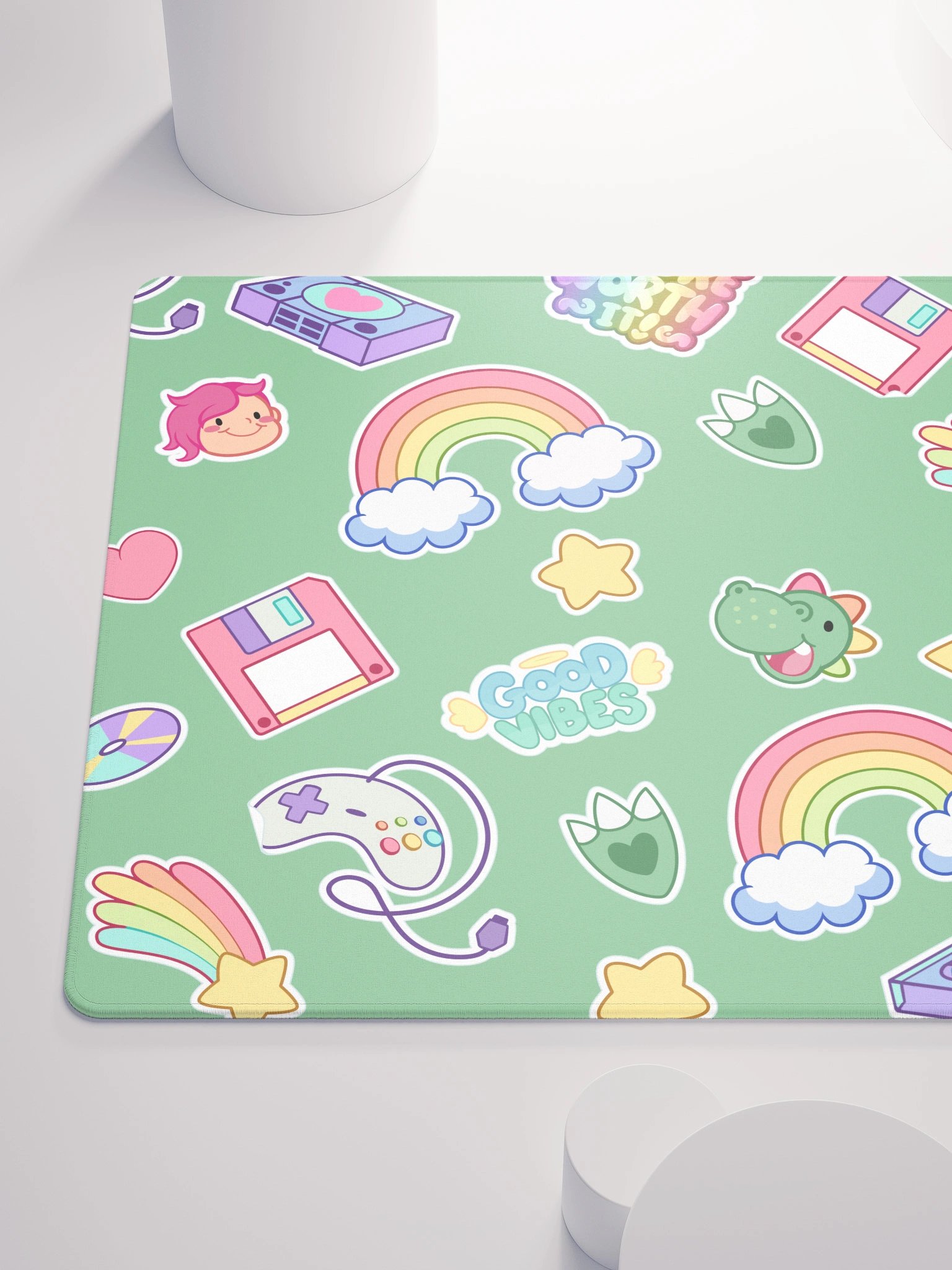 Retro Zilla Gaming Mouse Pad product image (4)