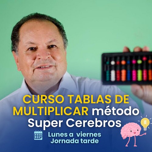¿Tu hijo todavía tiene dificultades con las tablas de multiplicar? 🤔
En Súper Cerebros lo ayudamos a dominarlas de manera prá...