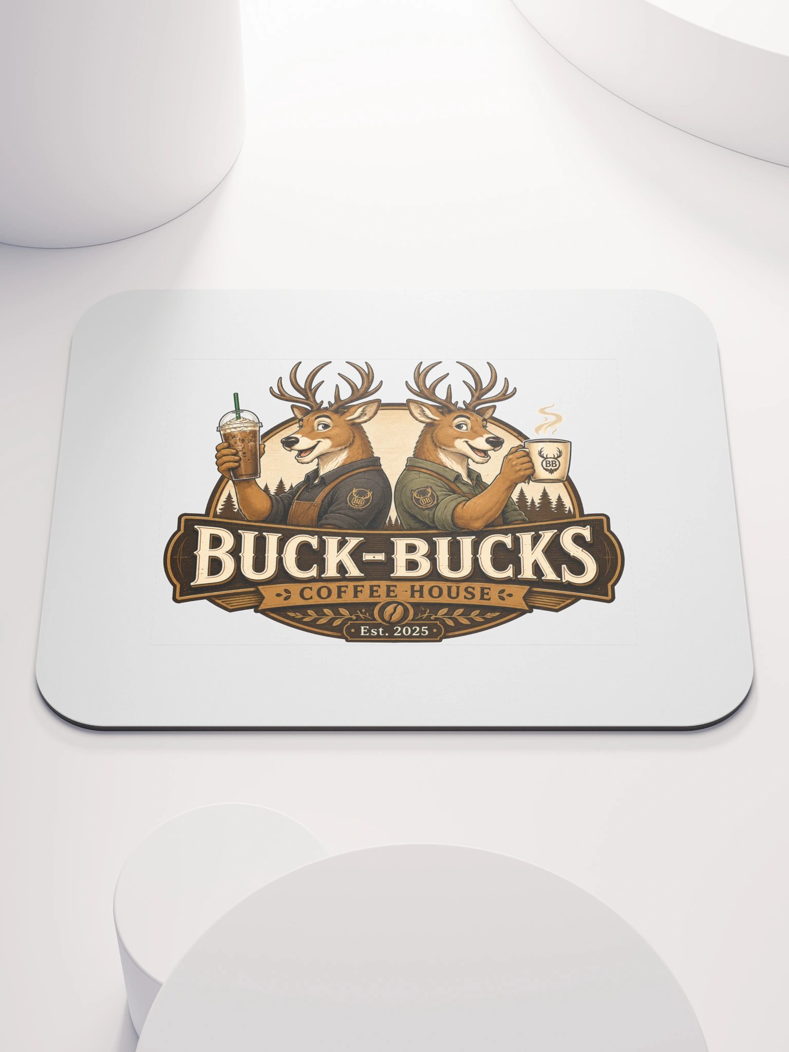 Buck-Bucks Coffee Mouse Pad. product image (1)
