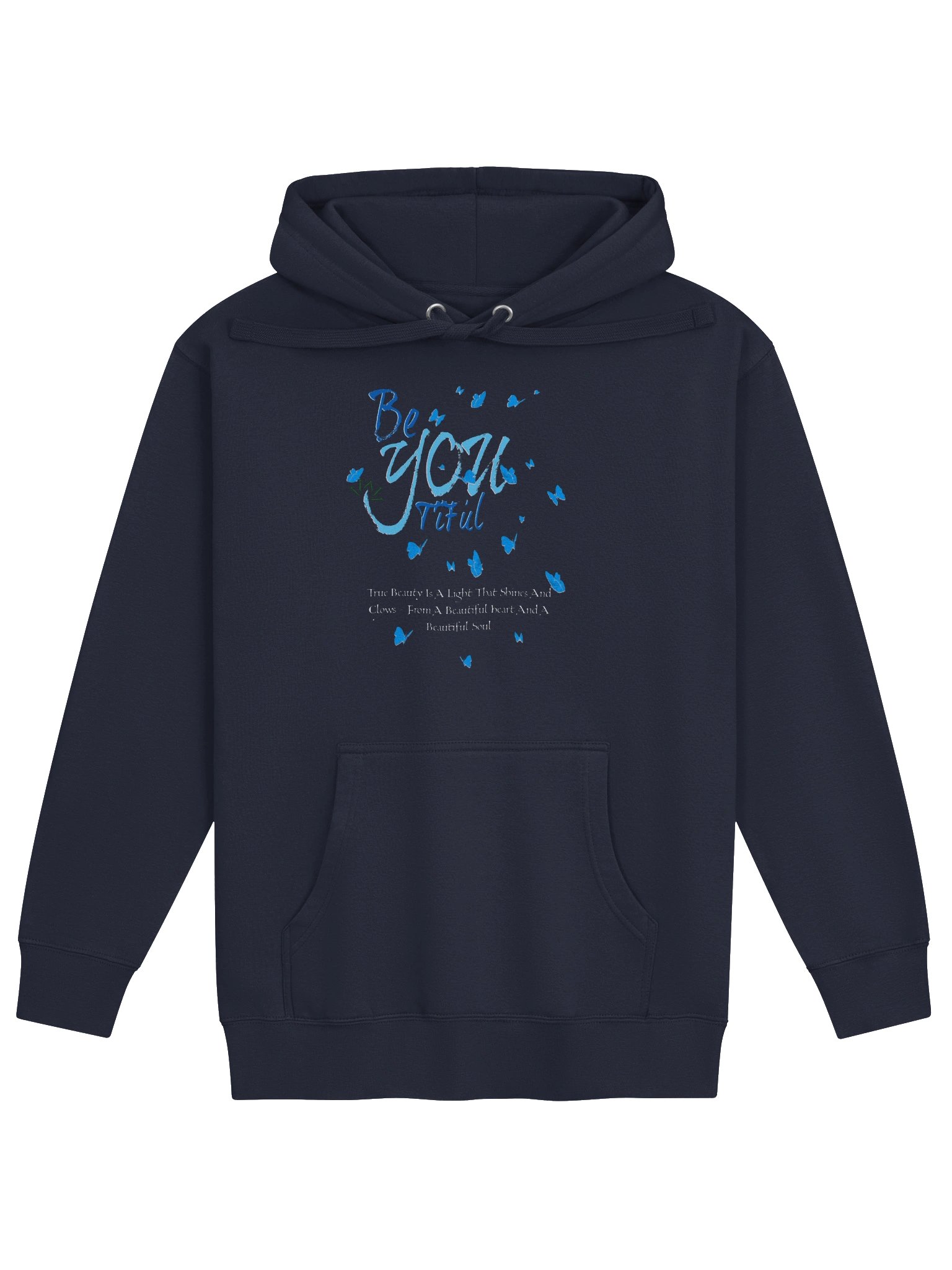 Be-You-Tiful Butterfly Quote Hoodie product image (9)