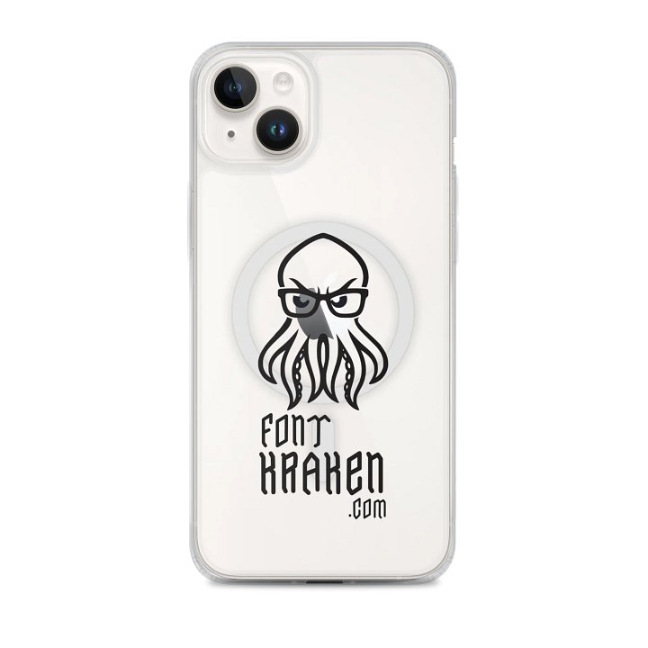 Font Kraken iPhone® Case product image (1)