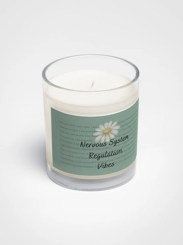 Nervous System Regulation Vibes - Soy Candle (Unscented) product image (2)