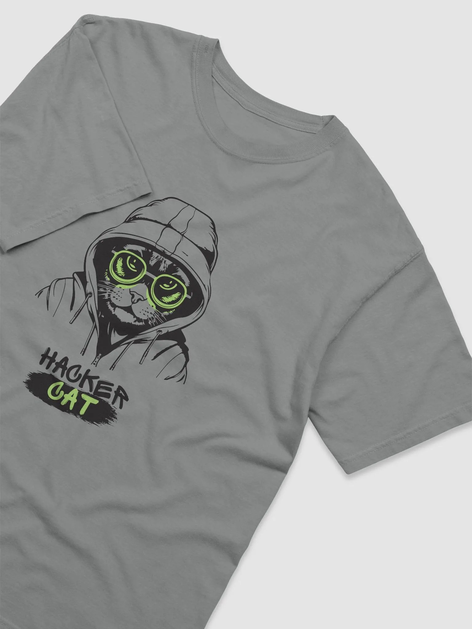 Hacker cat T-shirt product image (3)