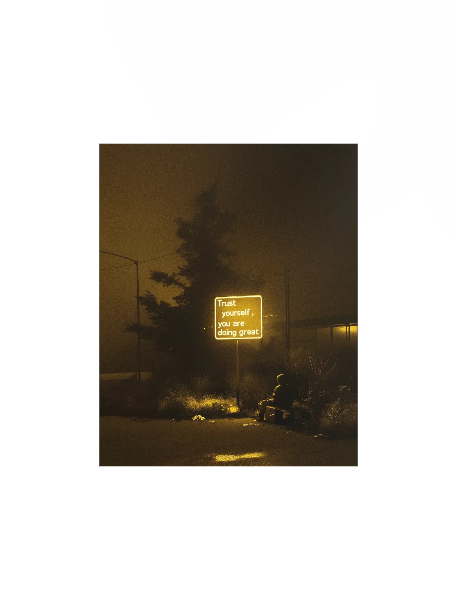 "Trust yourself" Matte Poster product image (1)