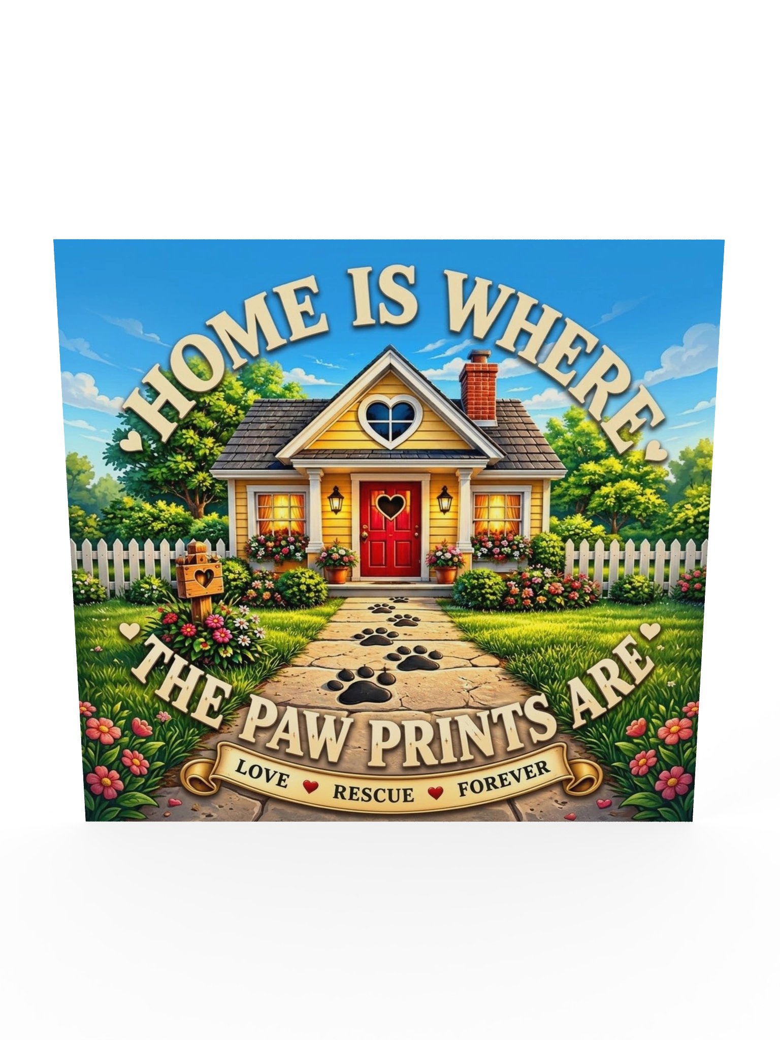 Home Is Where the Paw Prints Are Poster product image (5)