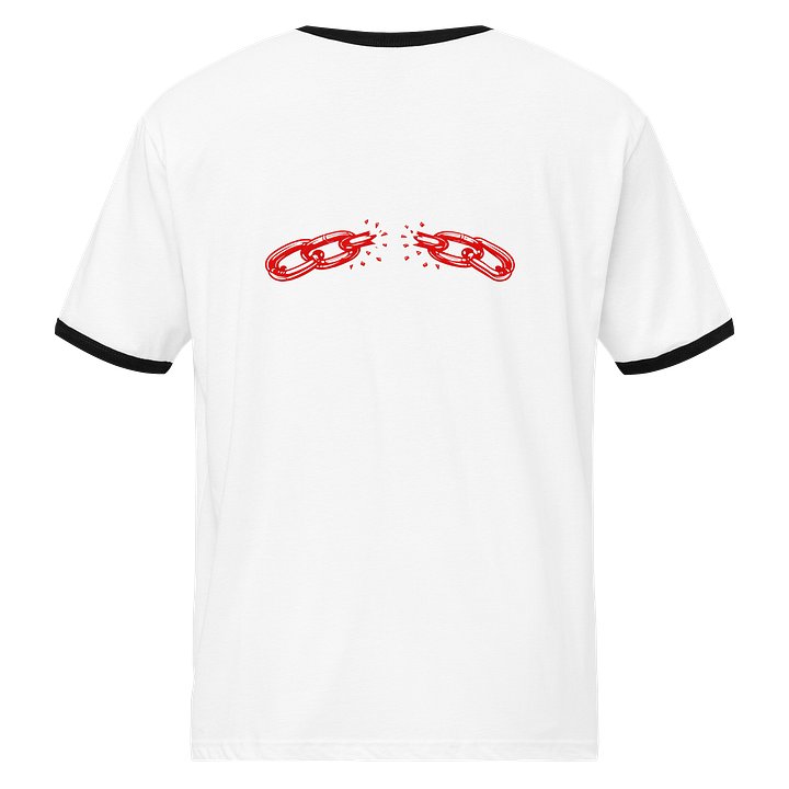 I Wear What I Survived Red Edition Ringer Tee product image (2)