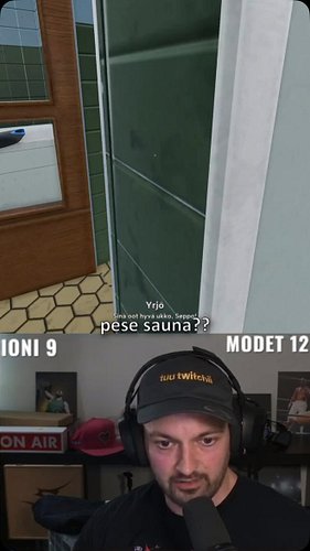 mitähän lie yrjö saunassaan teheny 😫

#ionisaatio #finnishcottagesimulator