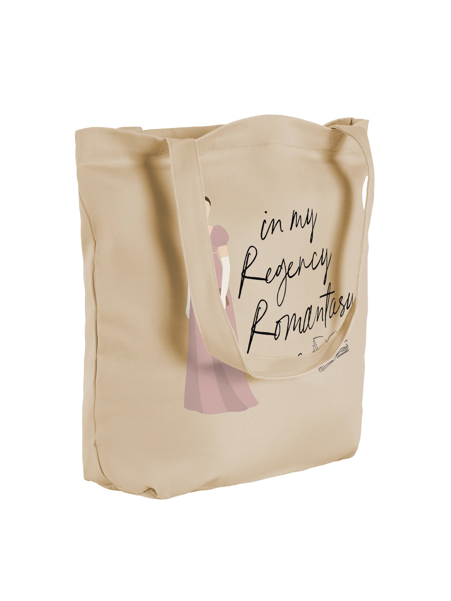 Regency Romantasy Era Econscious Tote Bag | PINK product image (4)