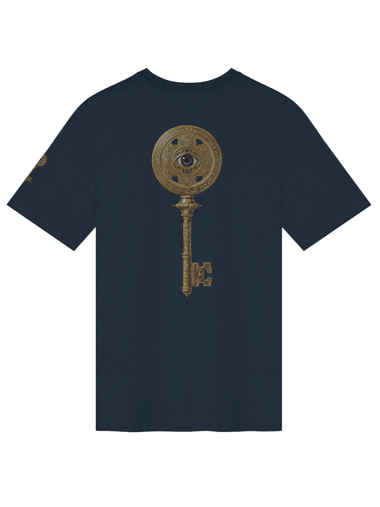 The Gatekeeper’s Key – French Navy Reverse Legacy Edition (Back + Left Shoulder Print) product image (2)
