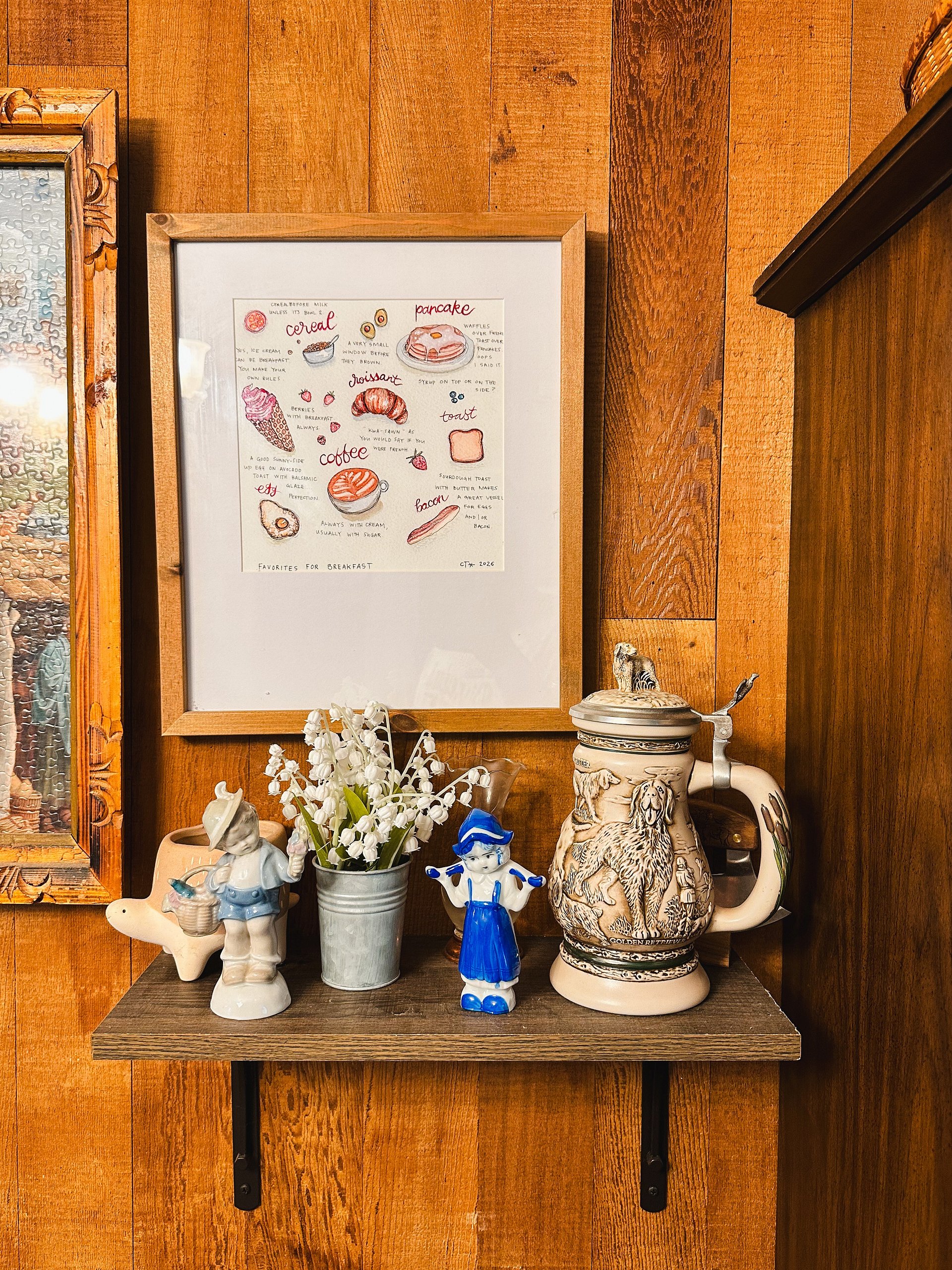 What's for Breakfast? Watercolor Print product image (3)