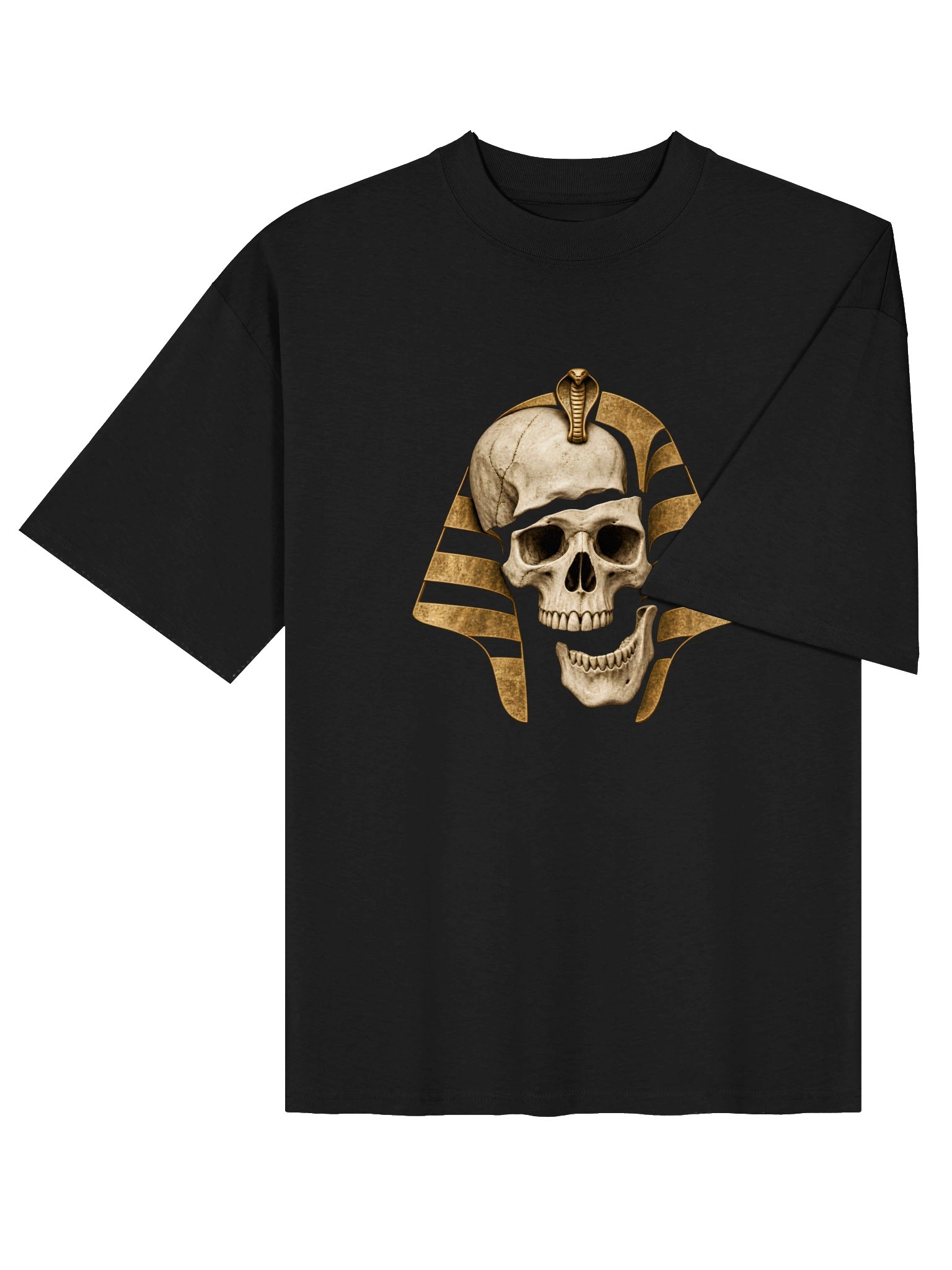 DNARNYA — Dislocated Pharaoh T-Shirt — Black product image (4)