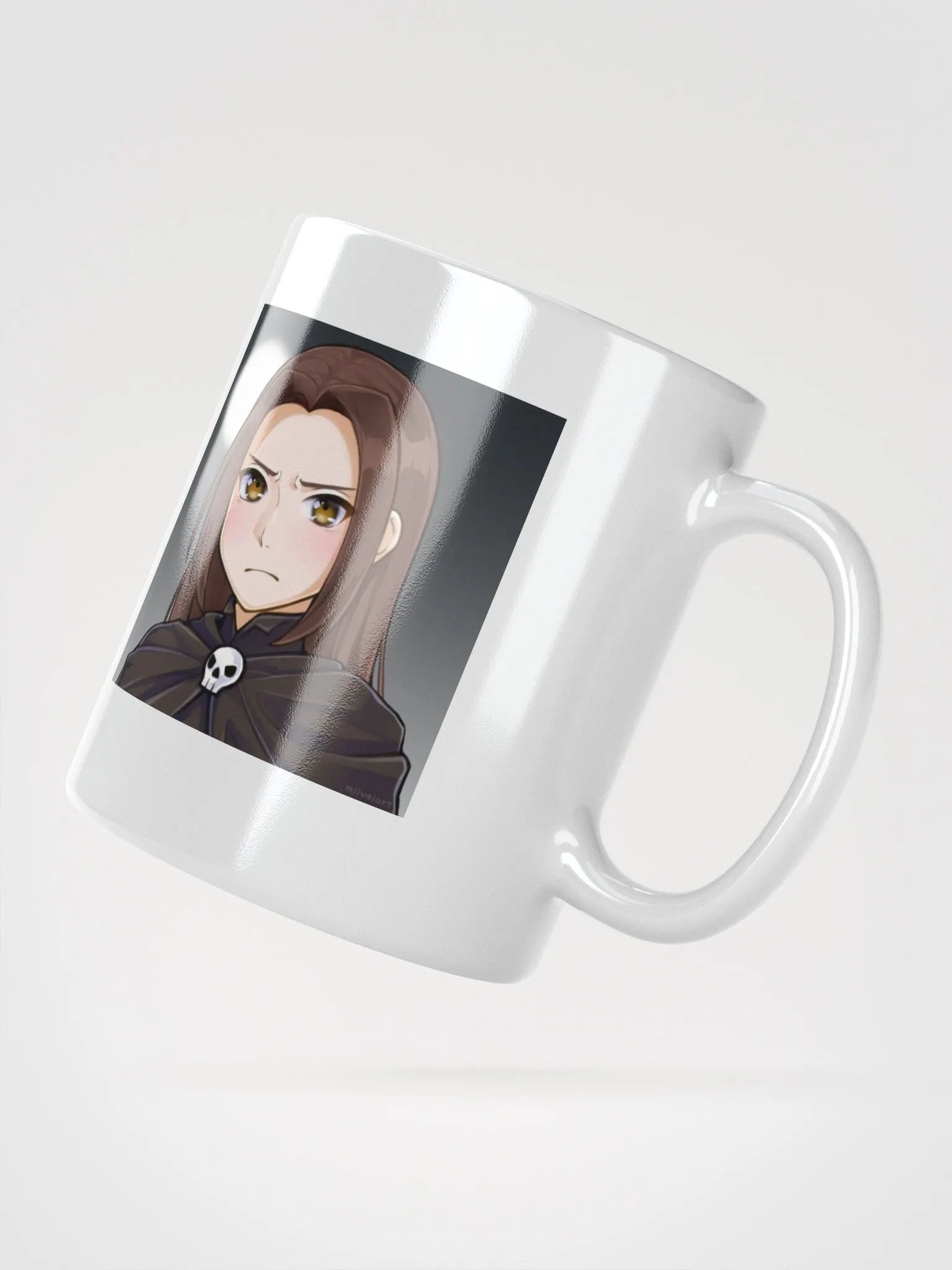 White Background Portrait Coffee Mug product image (6)
