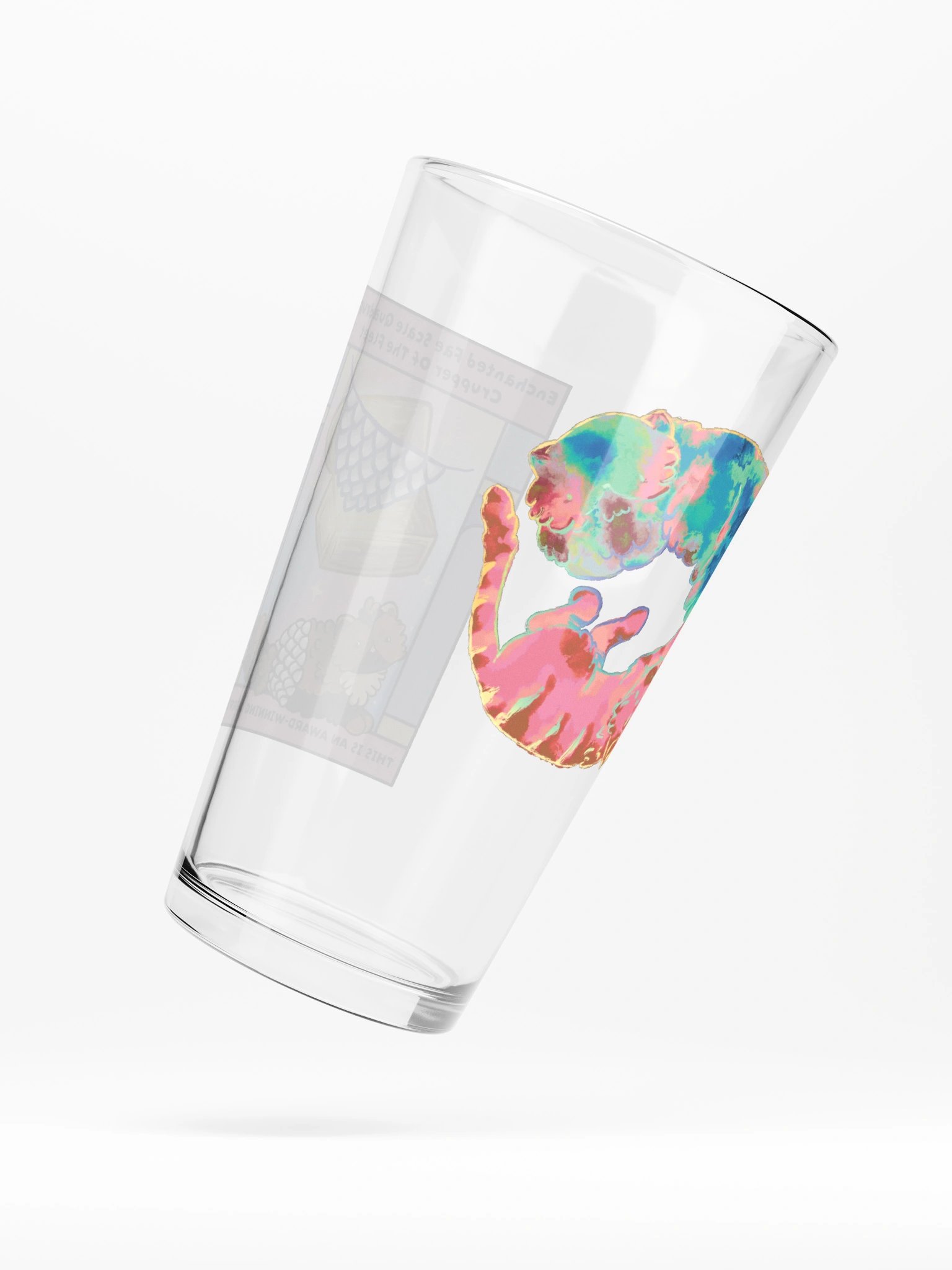 Donut's Enchanted Sunrise Crupper Pint Glass product image (2)