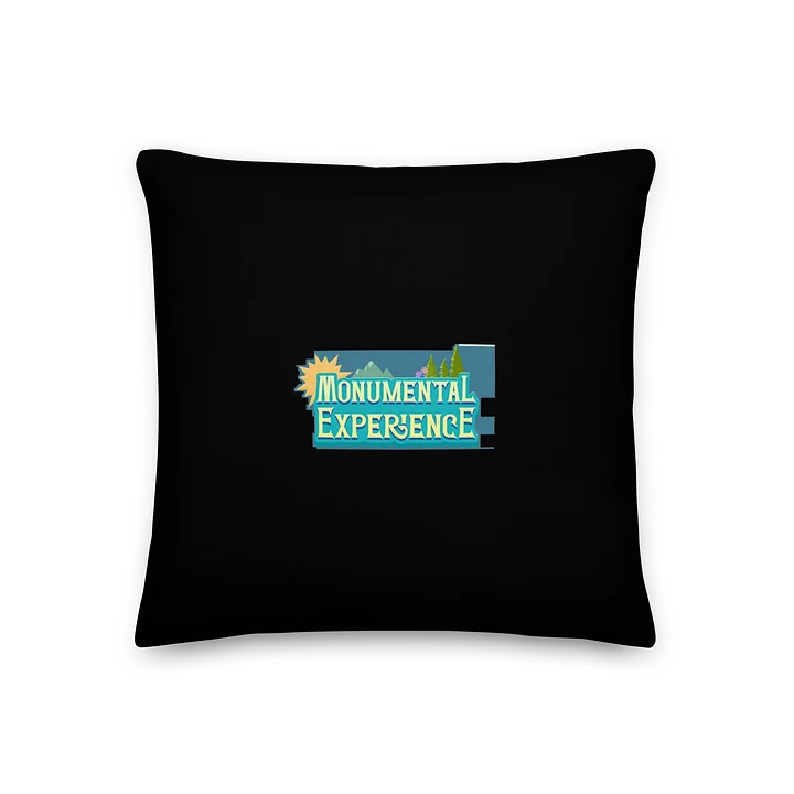 Black Monumental Experience All-Over Print Premium Pillow product image (1)