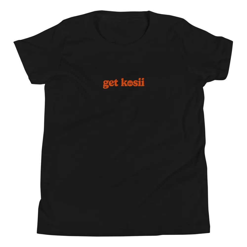 Get Kosii Embroidered Youth T-Shirt product image (1)