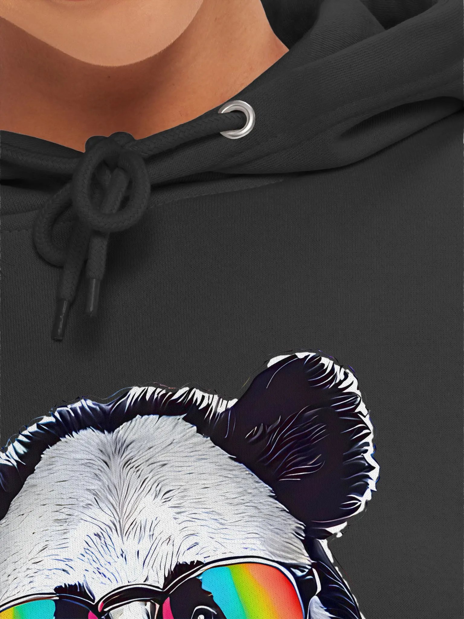 Rainbow Shades Panda Hoodie product image (33)