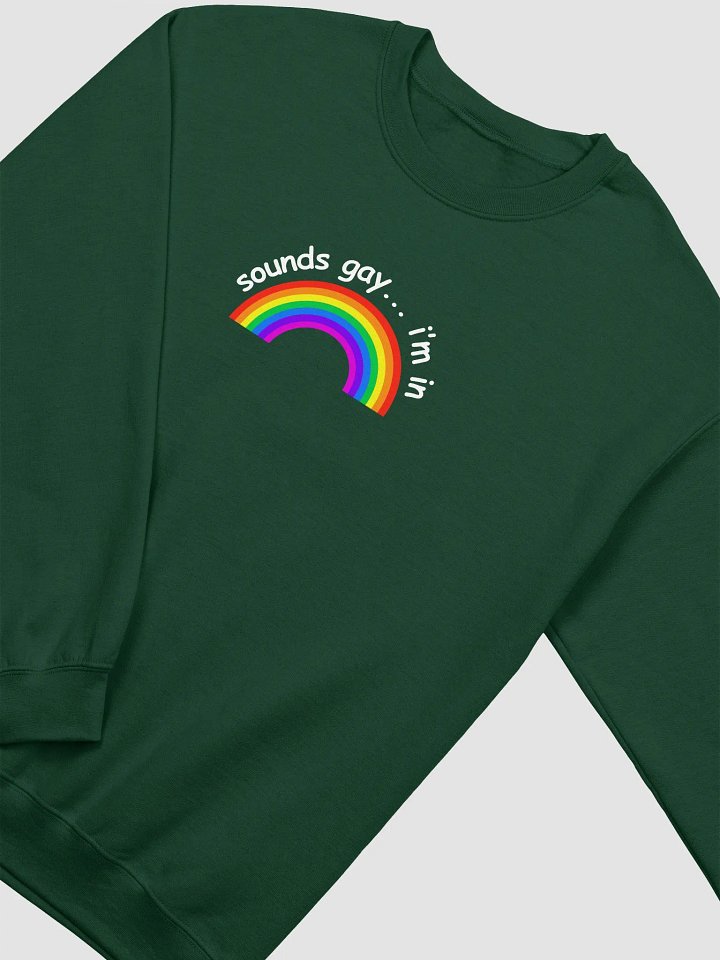 Sounds Gay - Unisex Crewneck Sweatshirt product image (2)