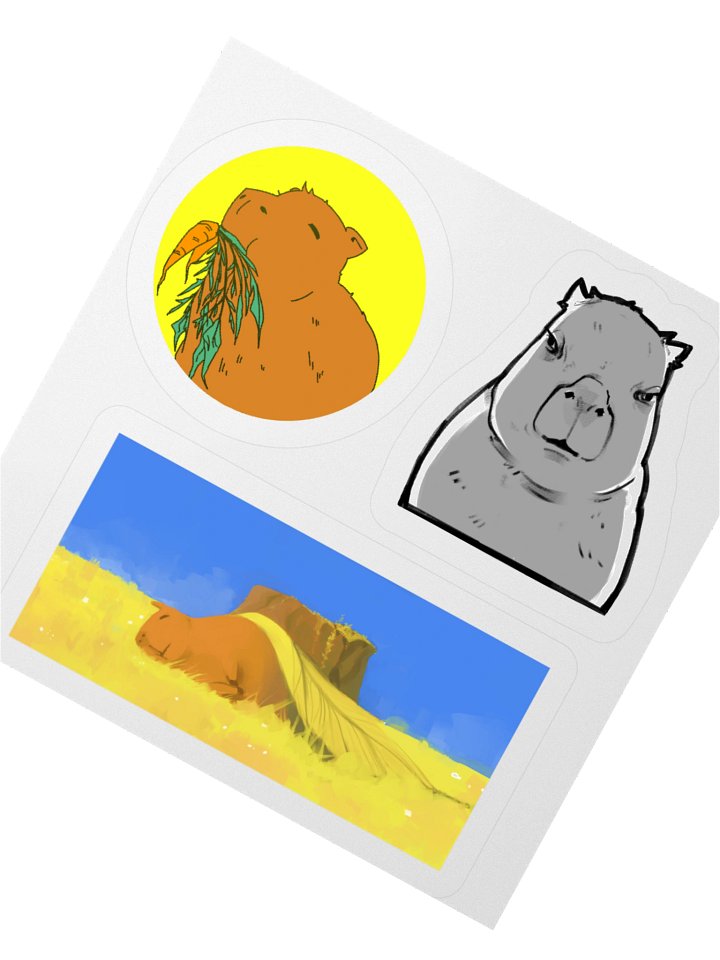 cappie (KISS CUT STICKER) product image (4)