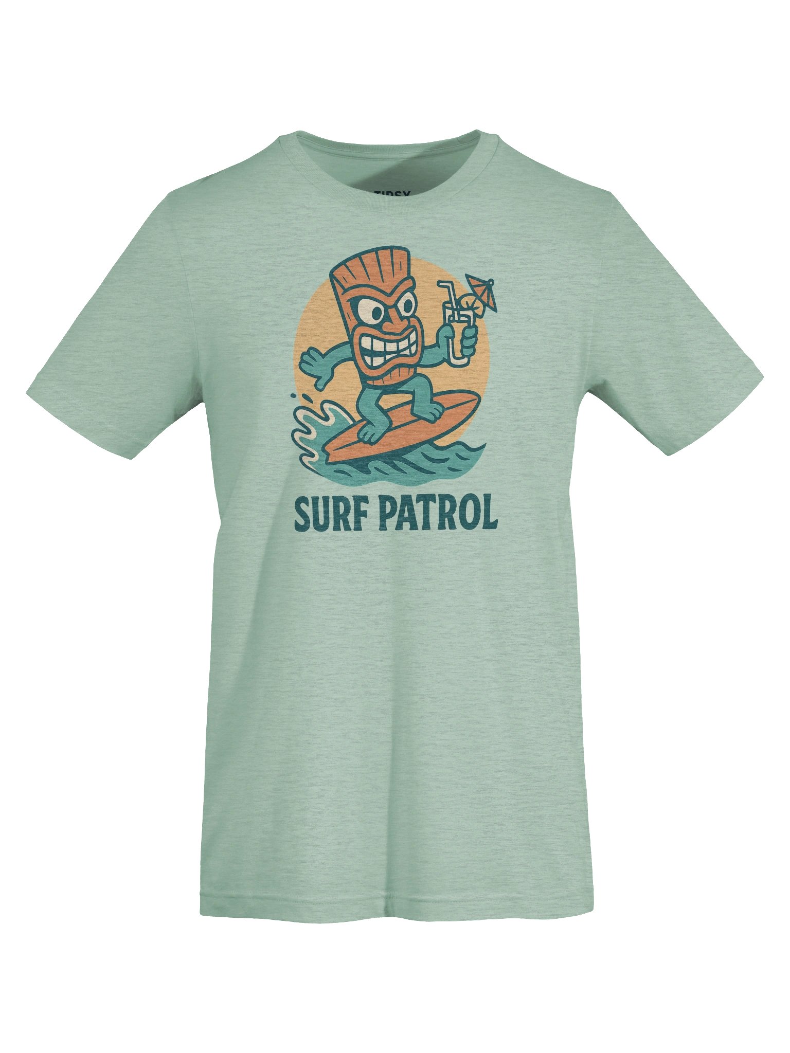 Surf Patrol Tiki Wave T-Shirt product image (33)