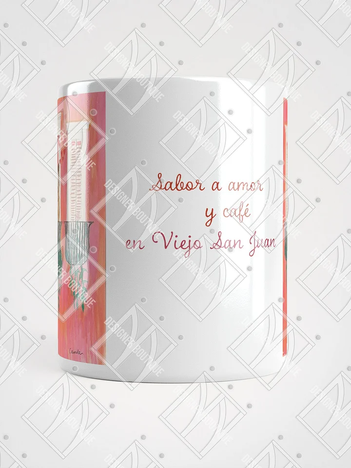 NN Designer Boutique x Camila Arraiza: Taza (Castaña) – Sabor a Amor y Café en el Viejo San Juan product image (2)