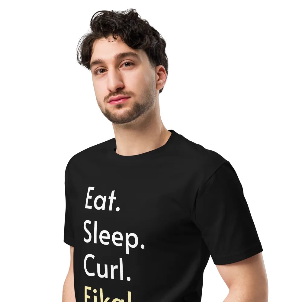 Fika Tee - Black product image (8)