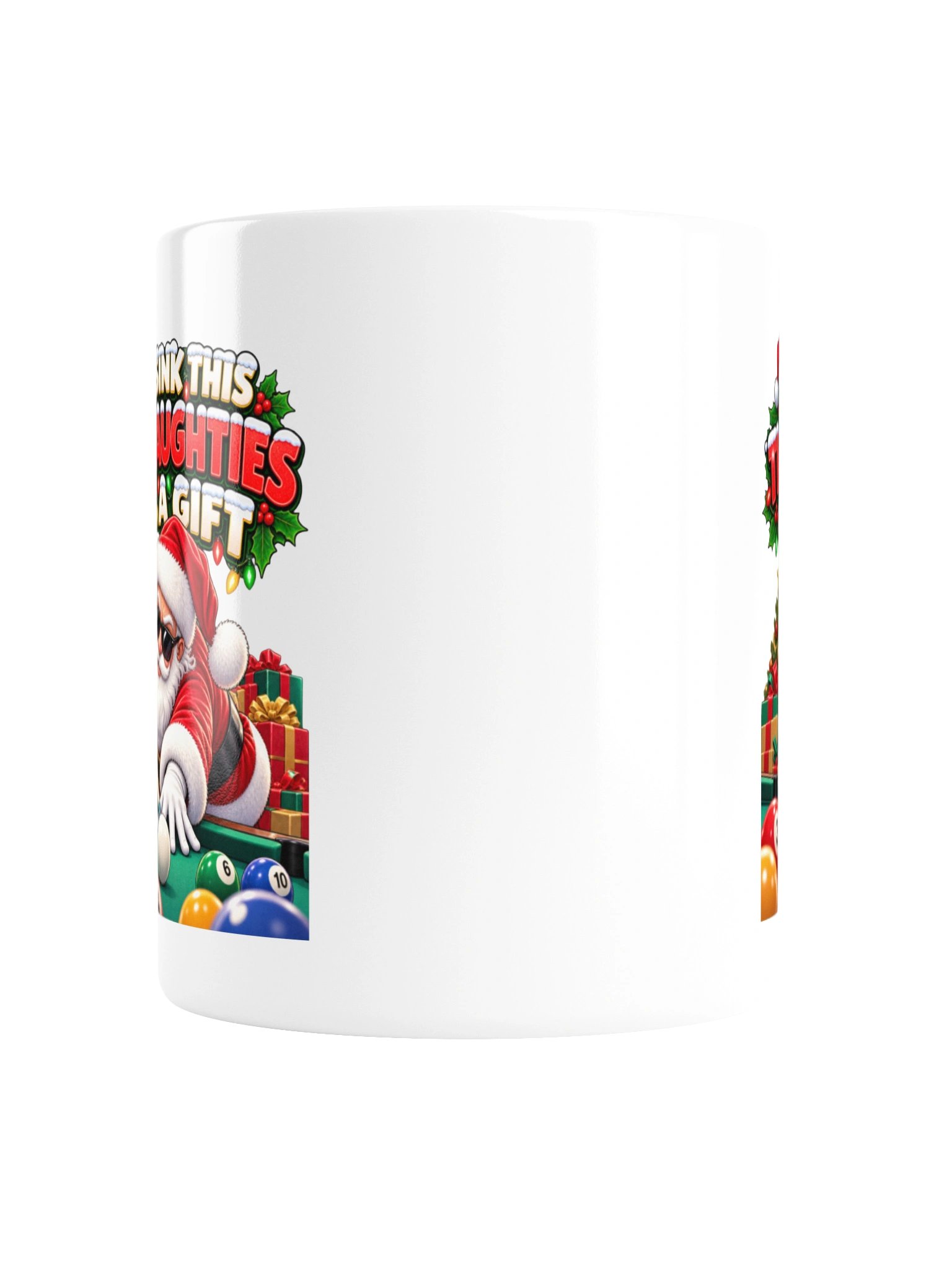 IF I SINK THIS, THE NAUGHTIES GET A GIFT! MUG product image (5)