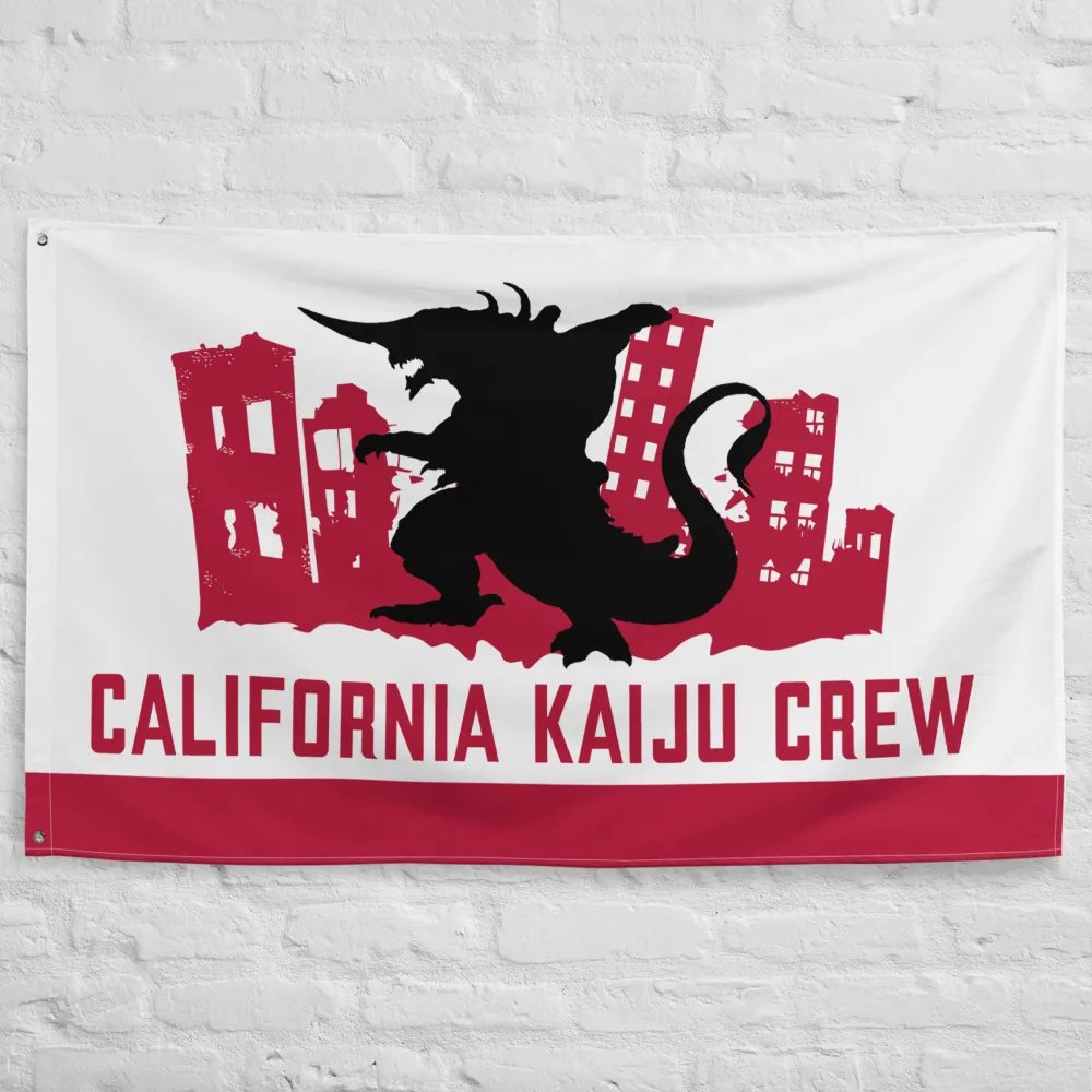 California Kaiju Crew Flag product image (10)